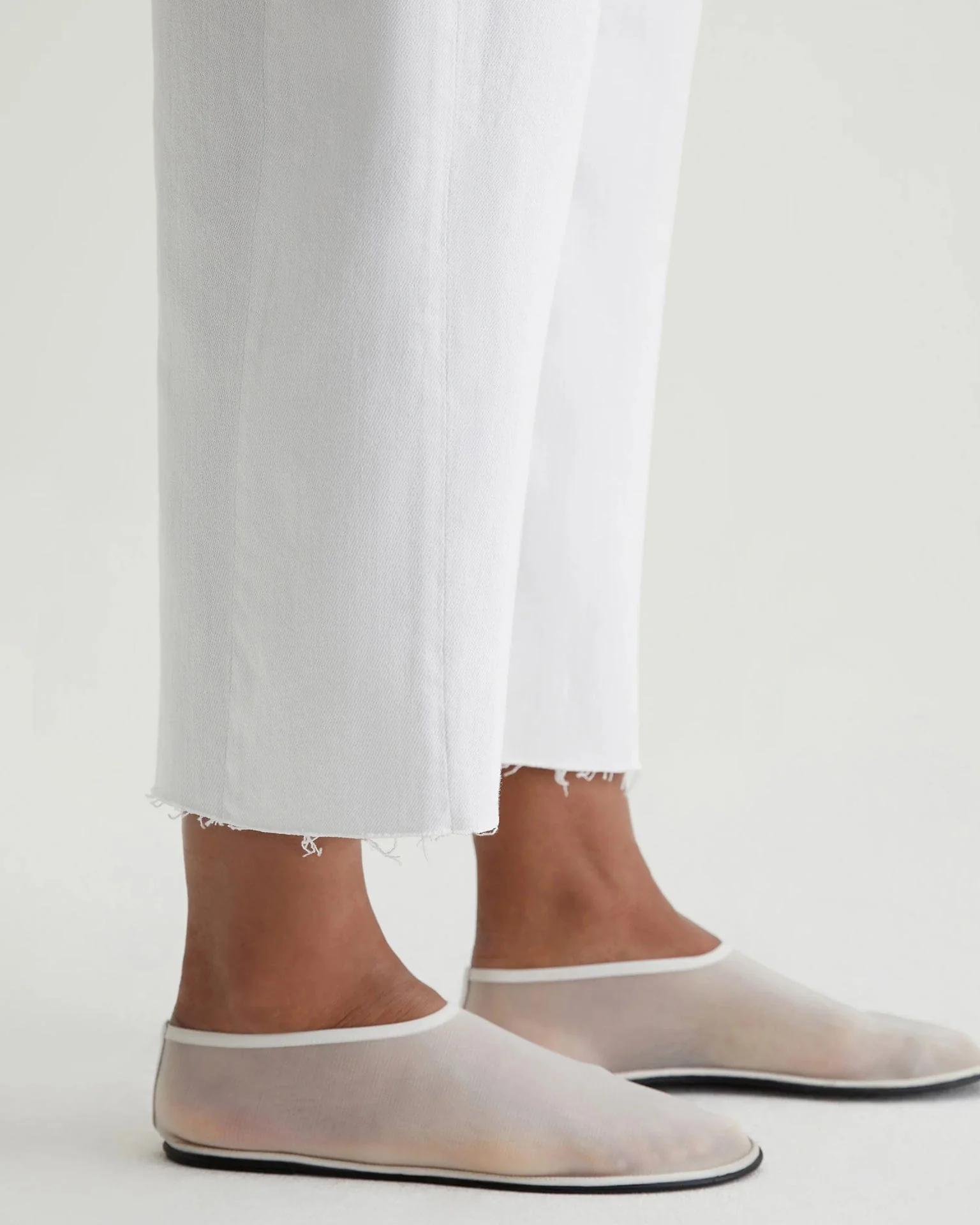 Hattie Crop in Gallery White - Image 5
