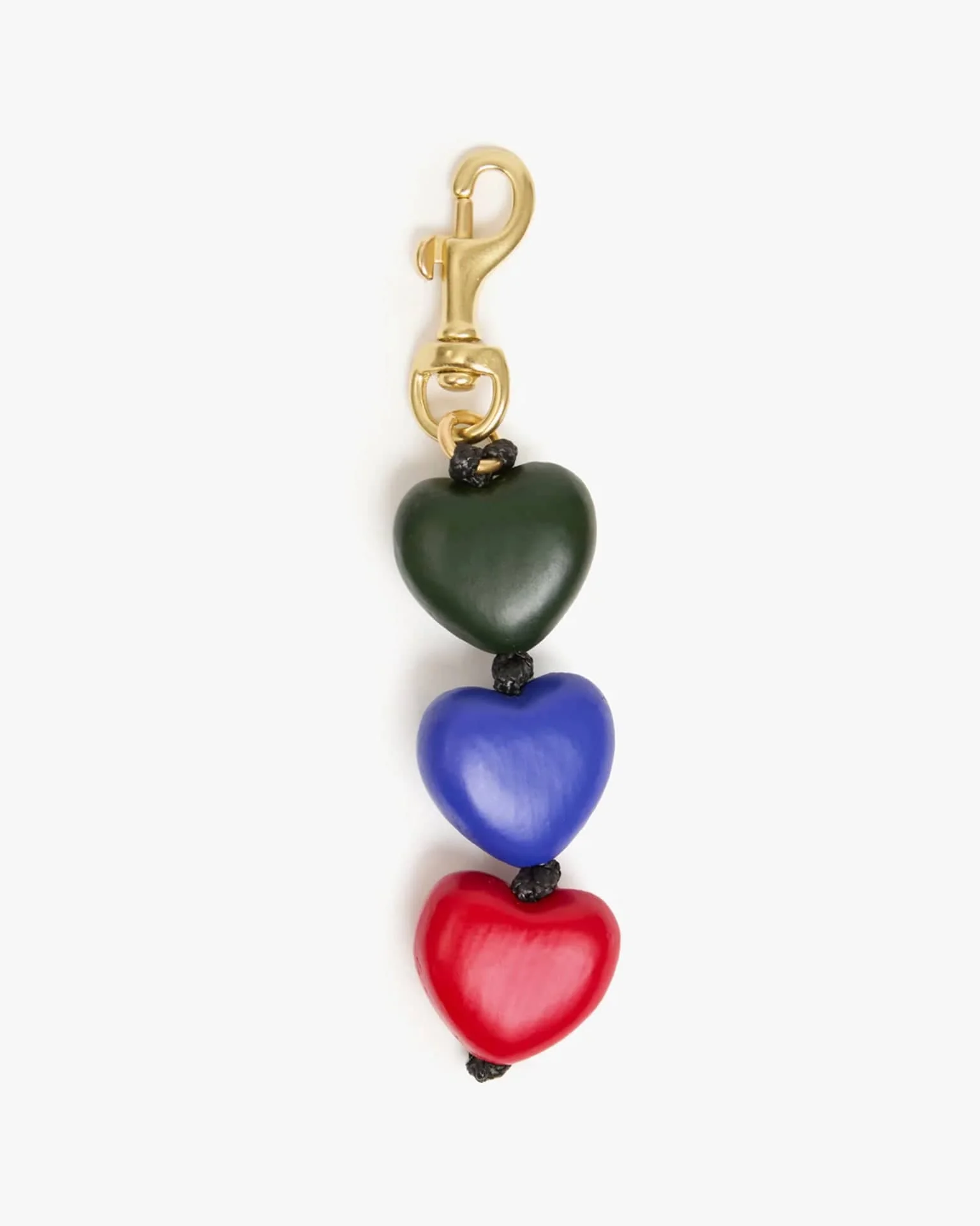 Heart FOB in Evergreen Multi