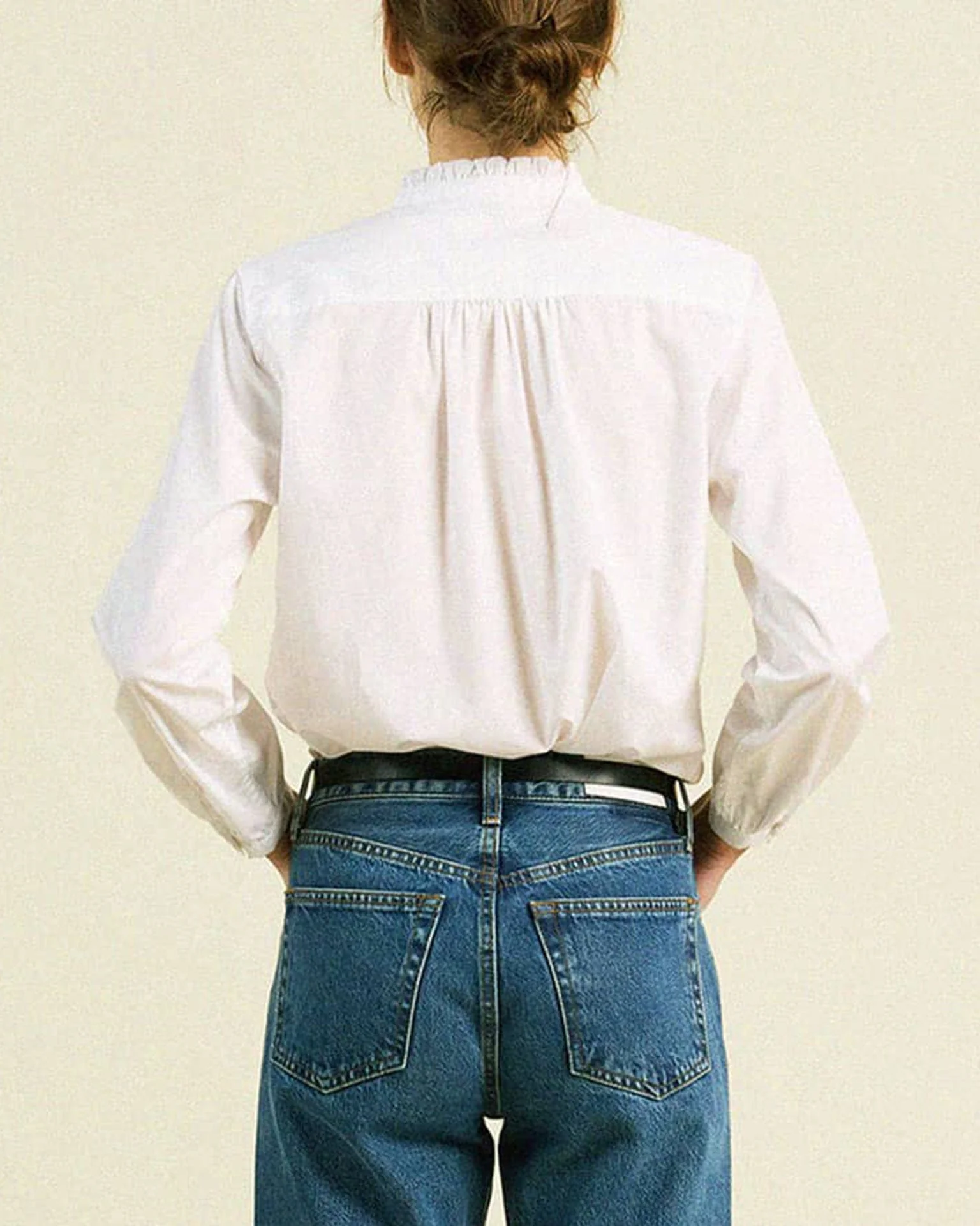 Helena Shirt in White - Image 3