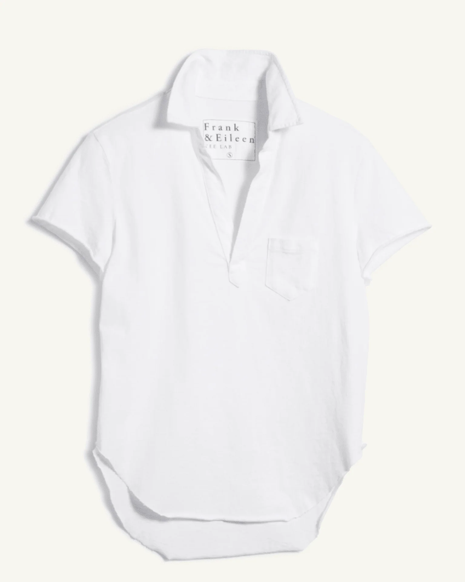 Charlotte S/S Polo in White - Image 4