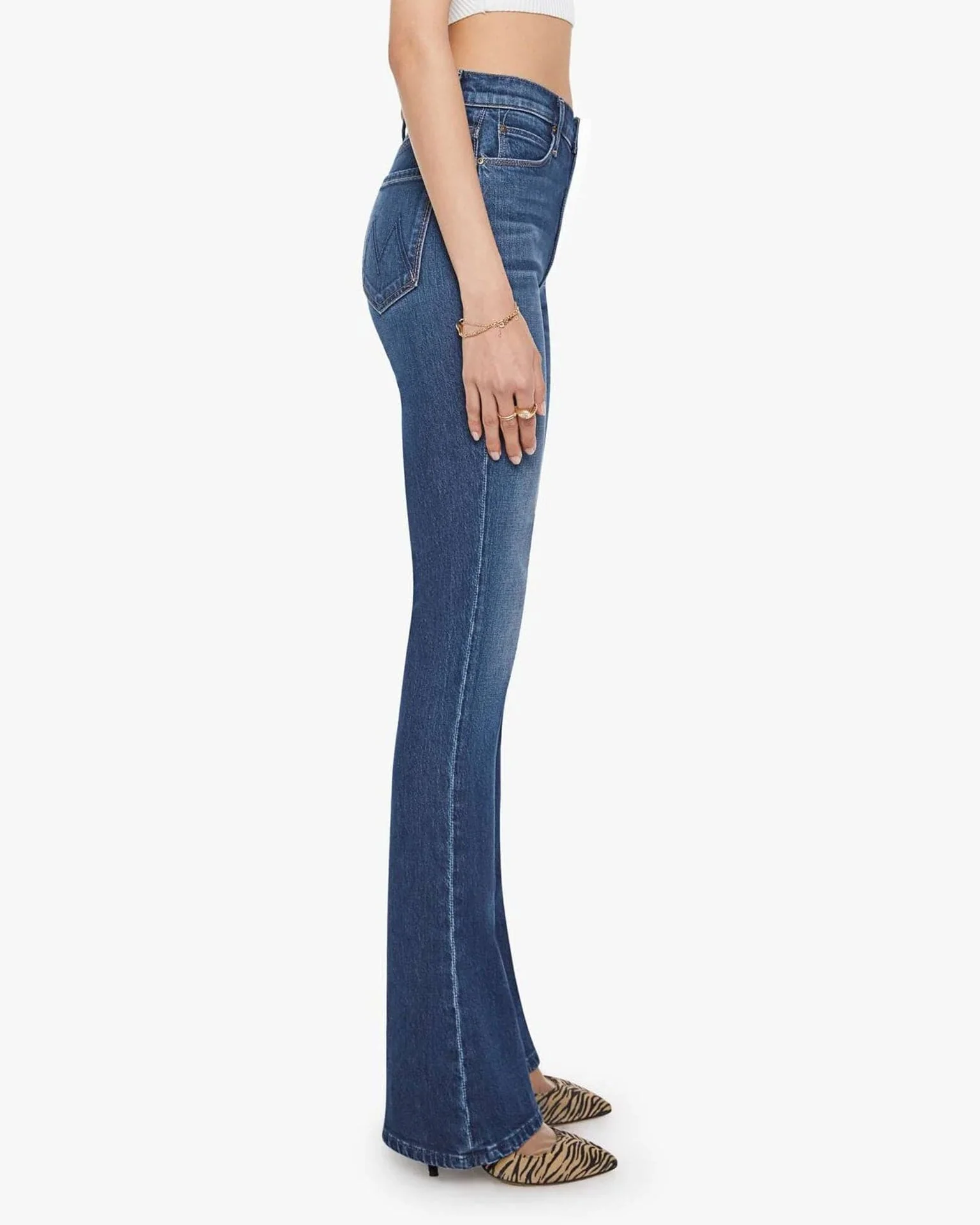 High Waisted Runaway In Shine On - Image 2