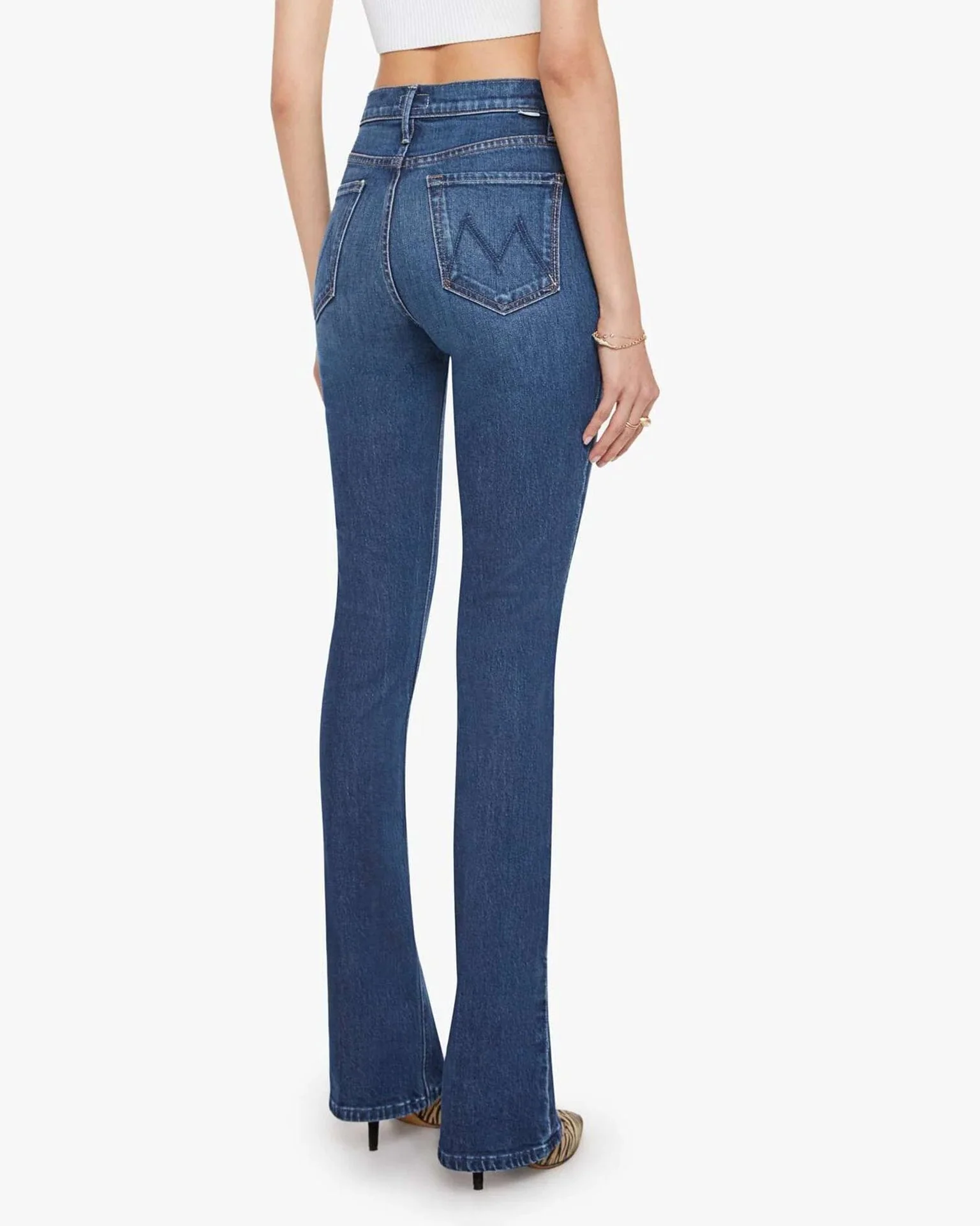 High Waisted Runaway In Shine On - Image 3
