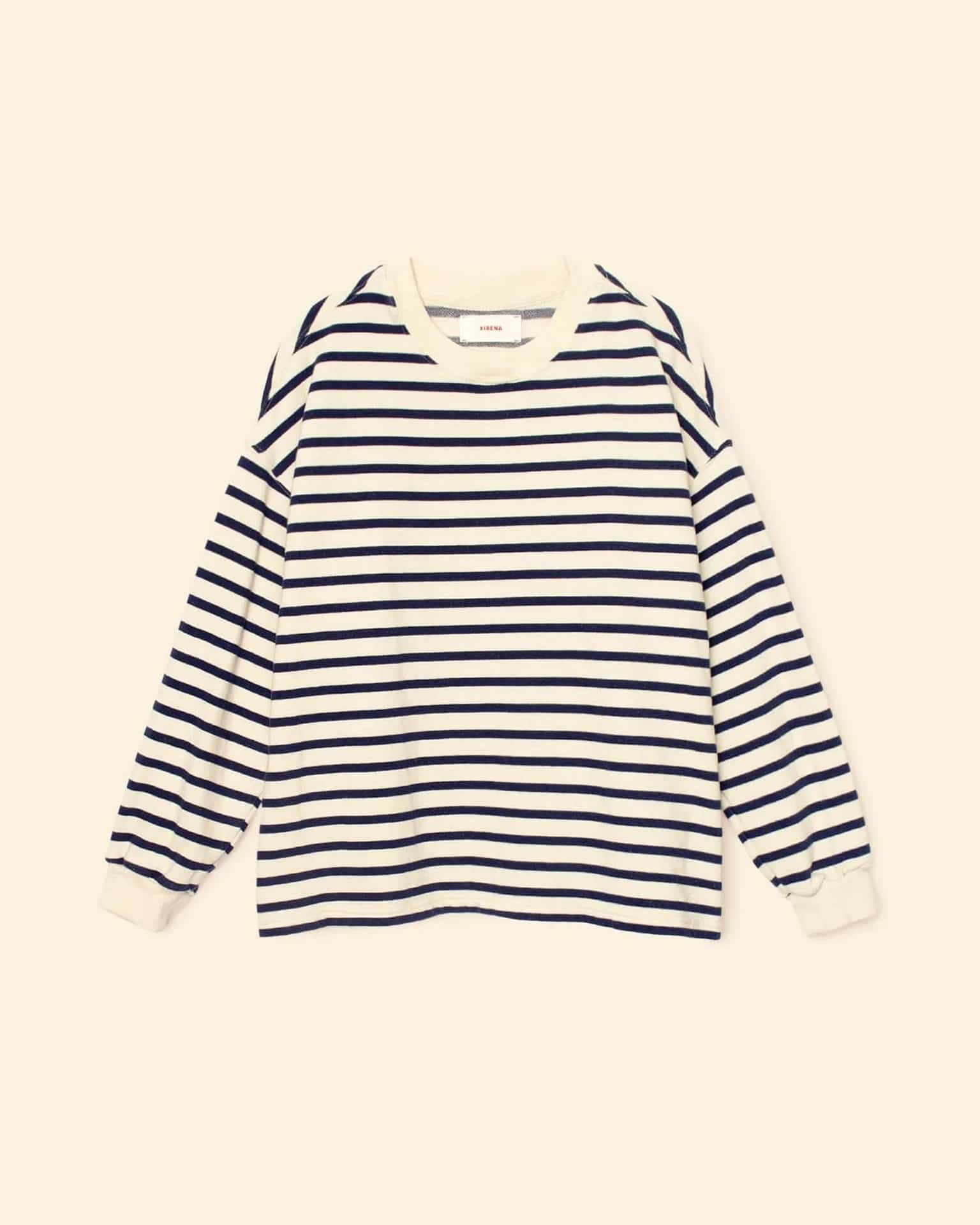 Honor Sweatshirt In Natural Stripe - Image 3