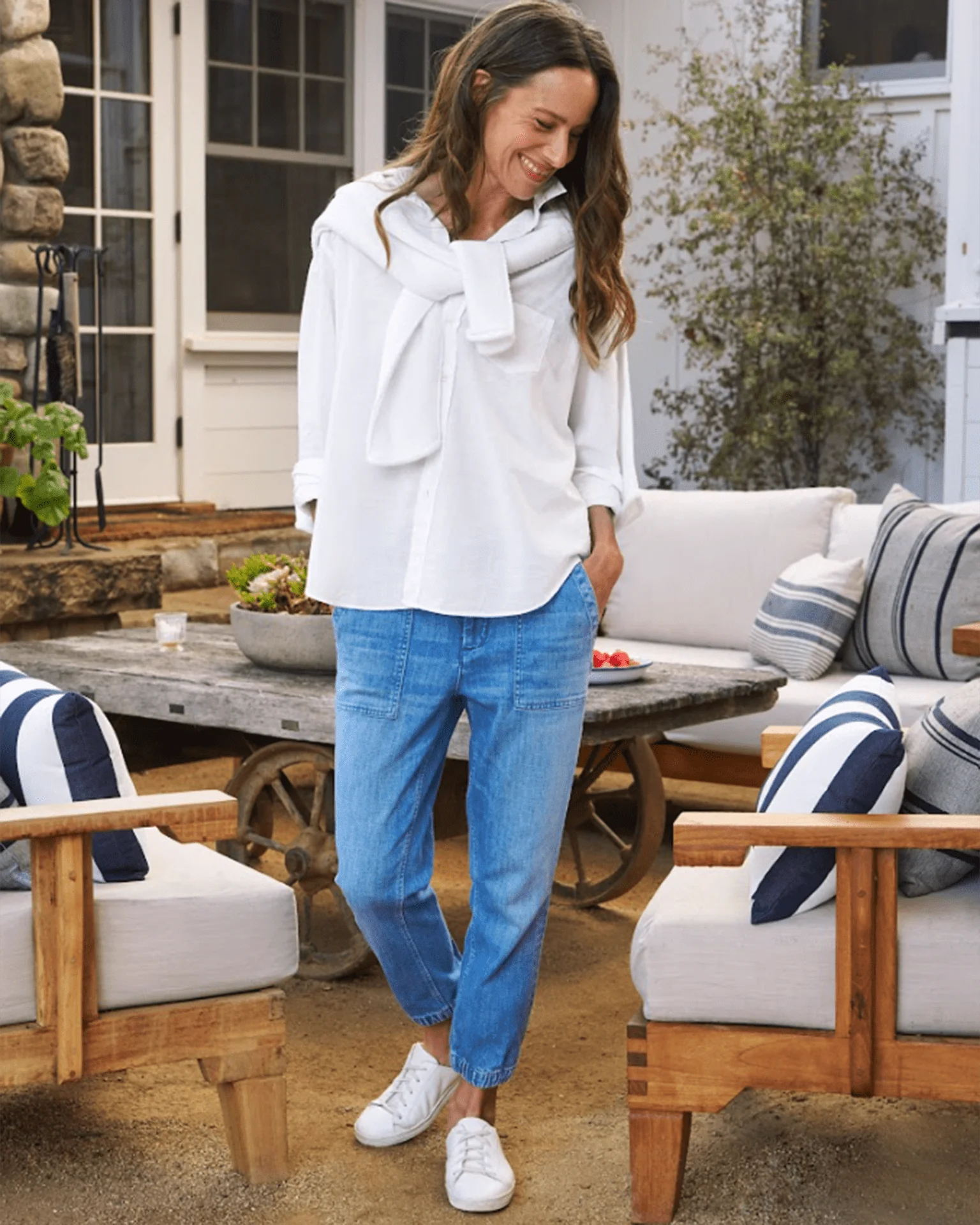 Jameson Utility Jogger in 2000 Sun Washed Blue - Image 2