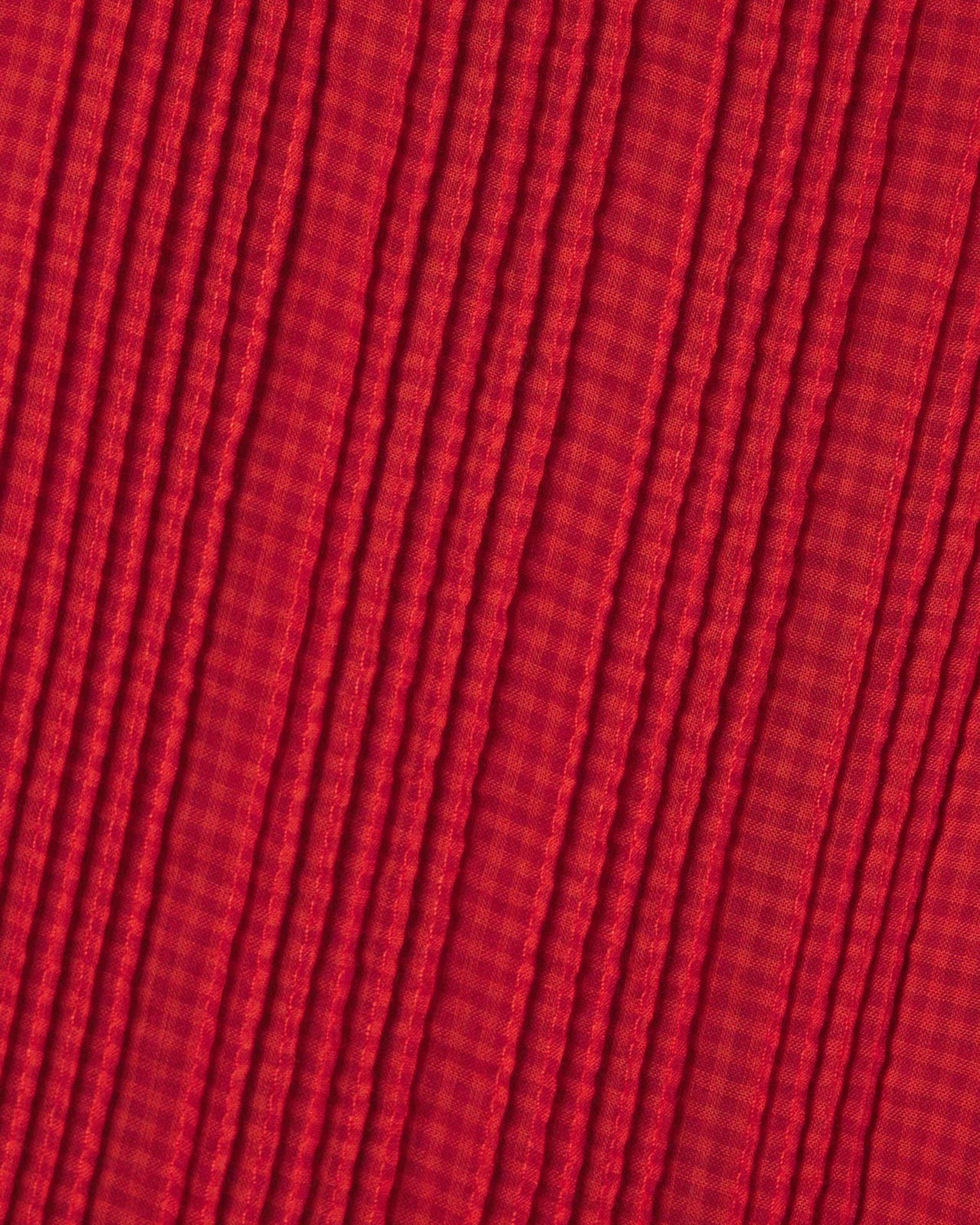 Jess Blouse in Crimson Check - Image 6