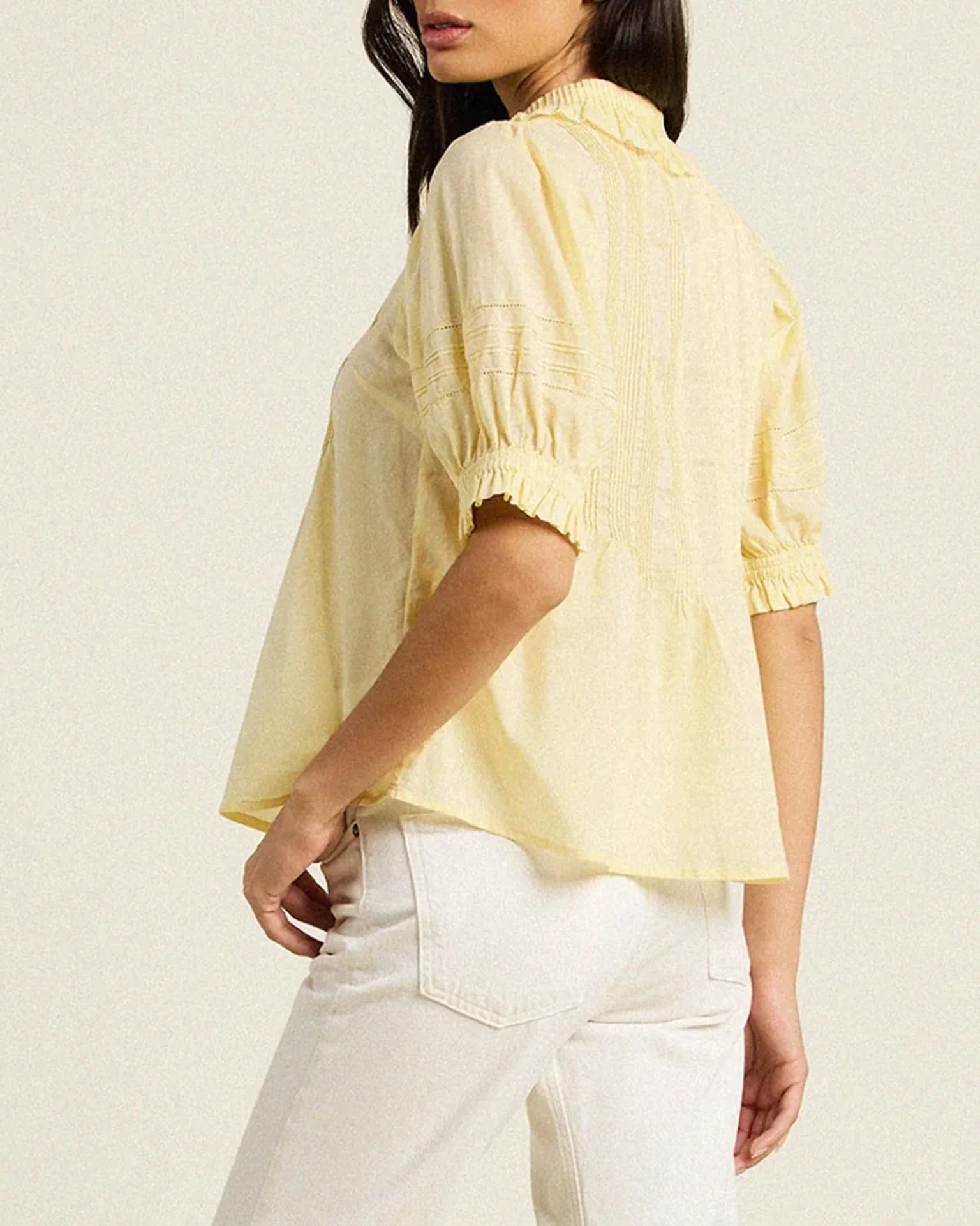 Jess Blouse in Soleil Voile - Image 3