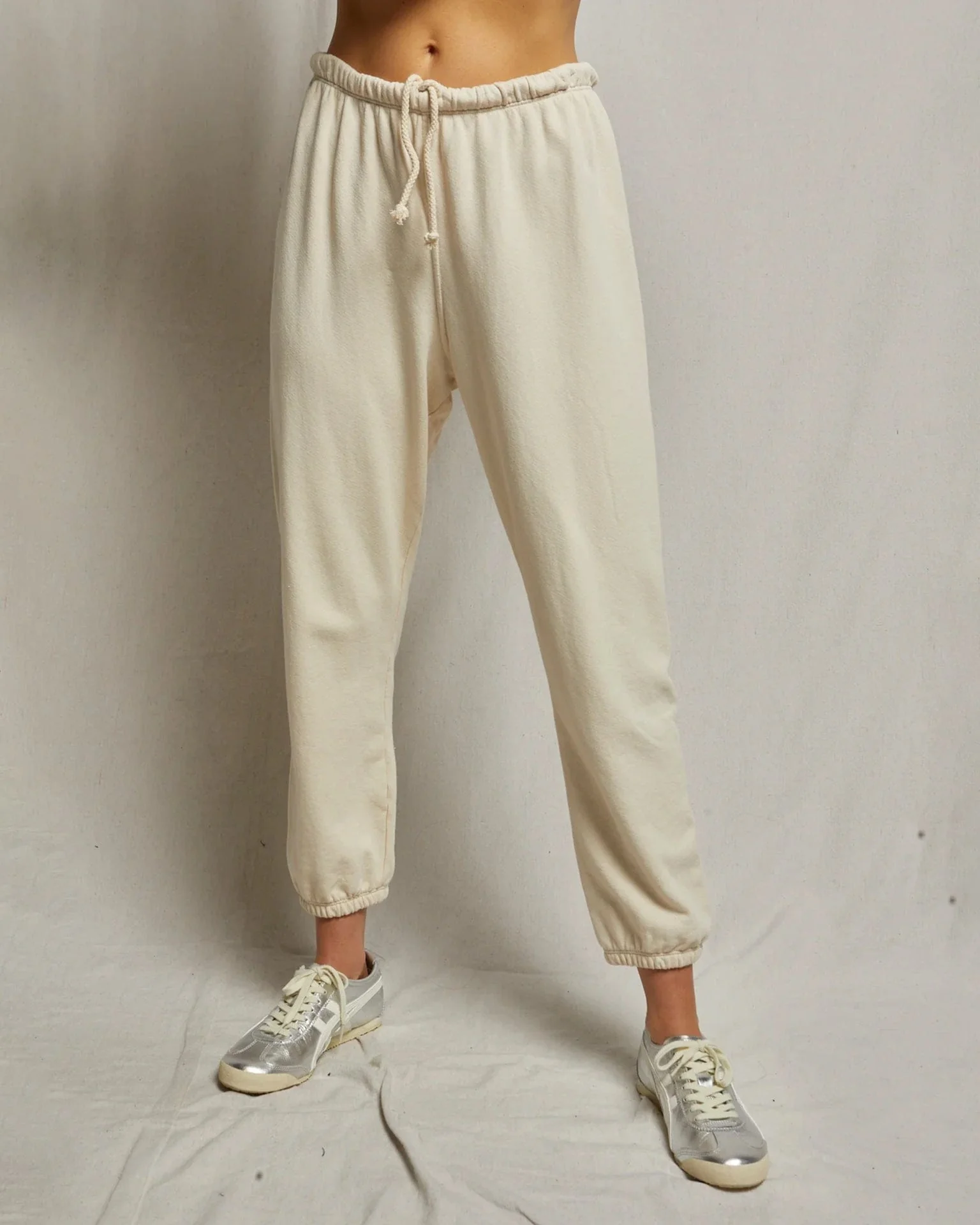 Johnny French Terry Easy Sweatpant in Sugar