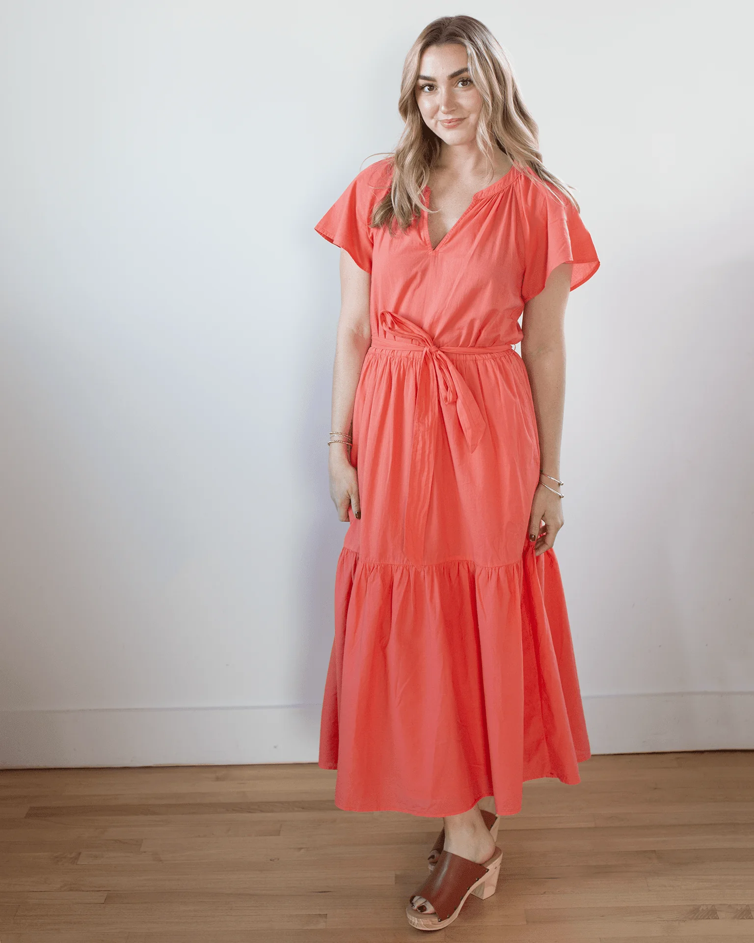 Joy Dress in Sugar Poppy