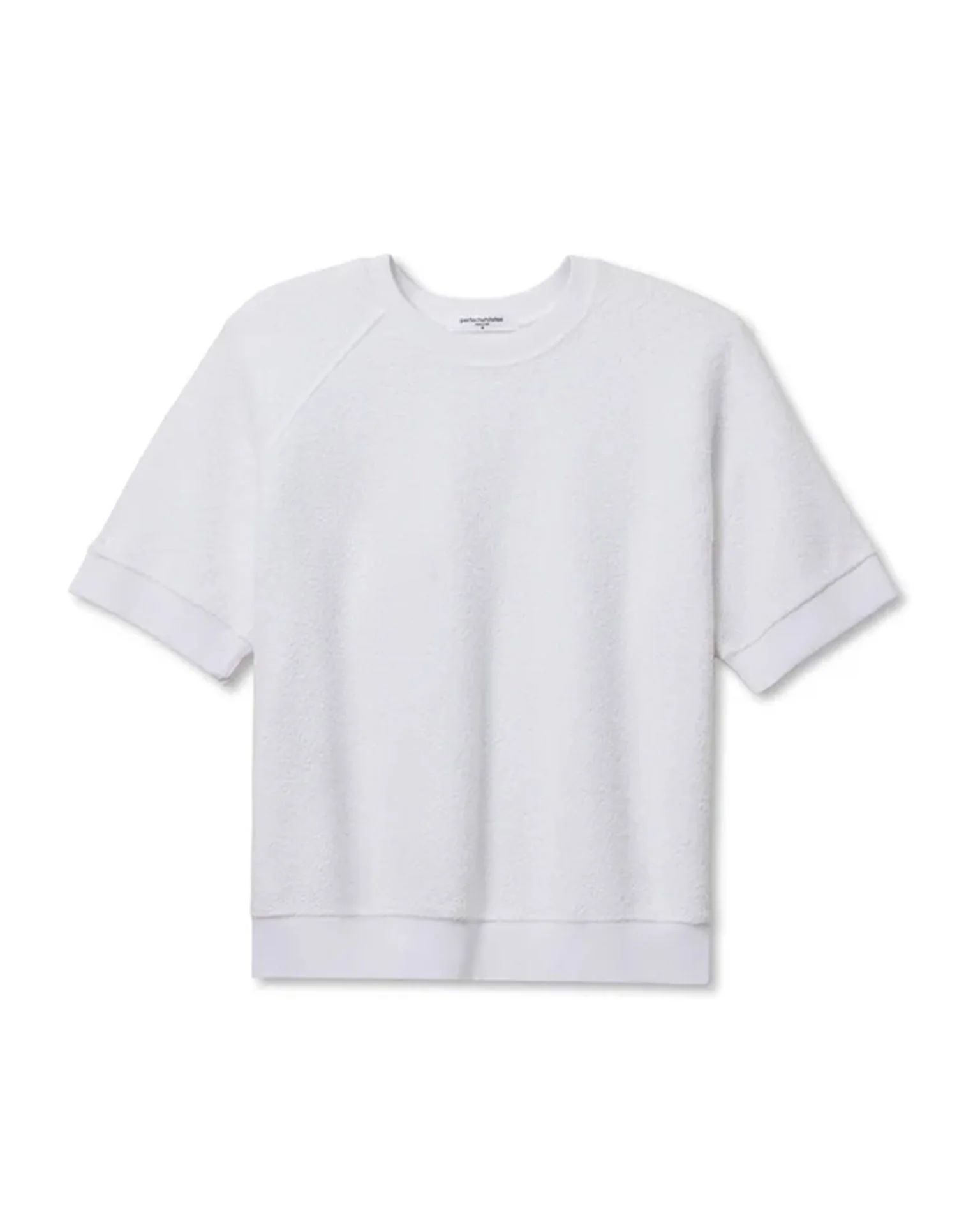 Kennedy - Core Fleece Short Sleeve in White - Image 5
