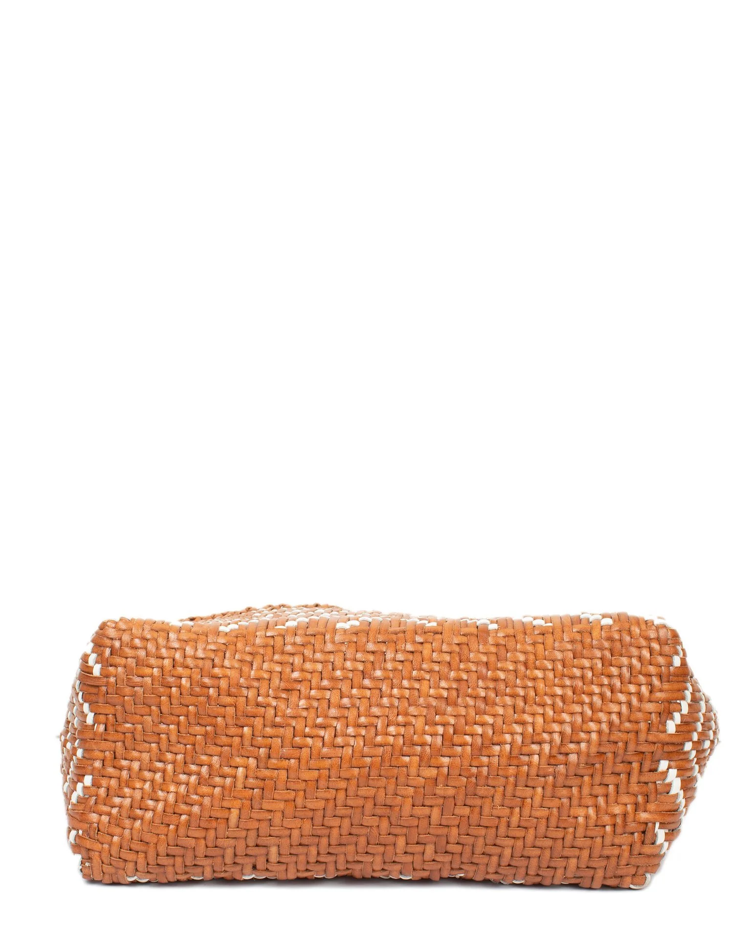 Kumari Basket - Big in Tan/White - Image 3