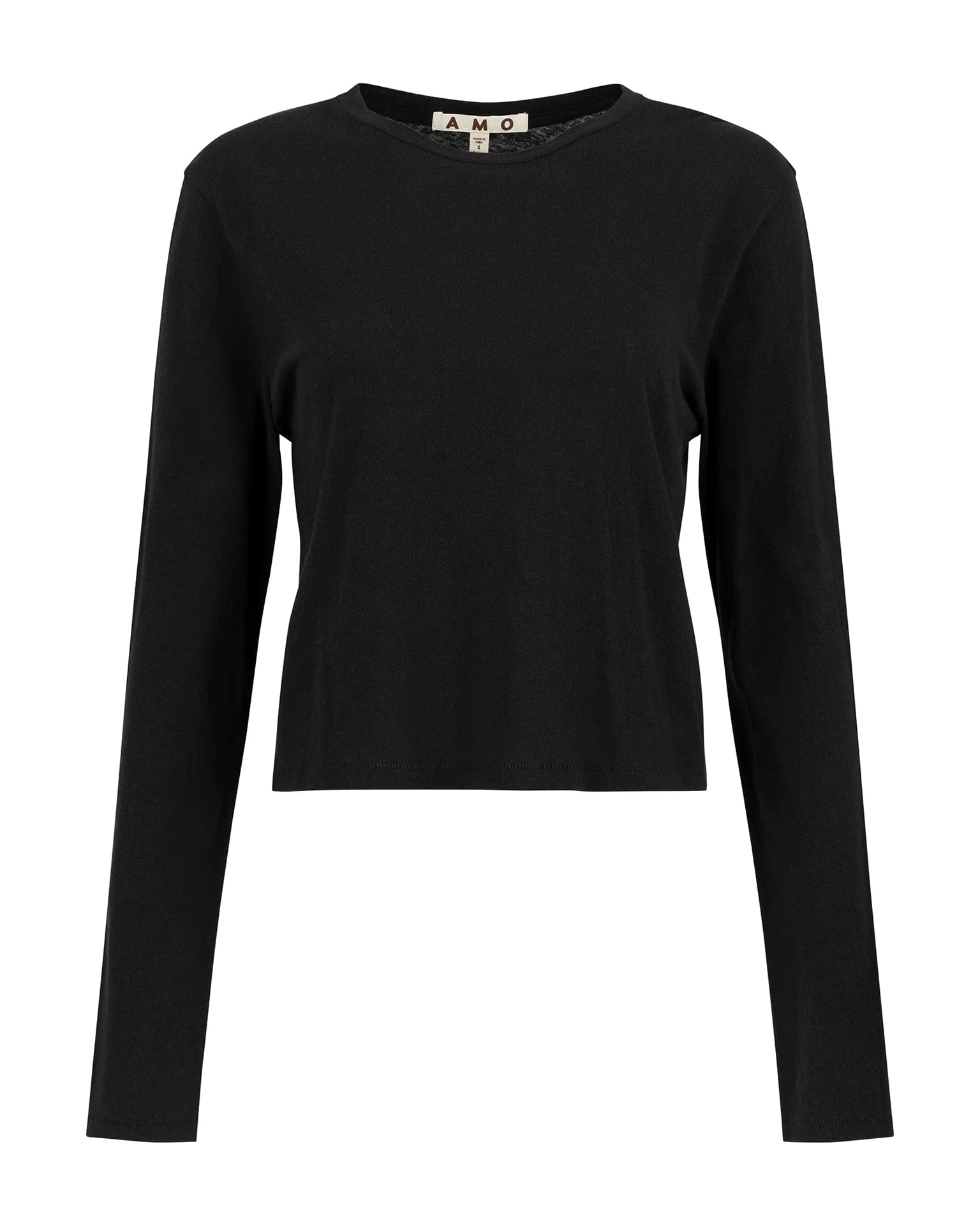L/S Babe Tee - #27 in Black - Image 4