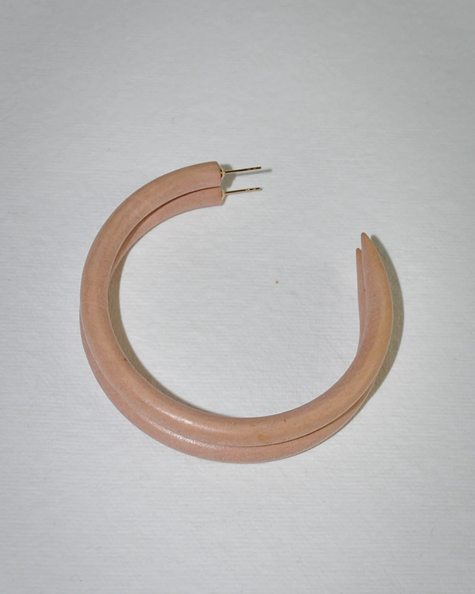 Large Hoop in Petal