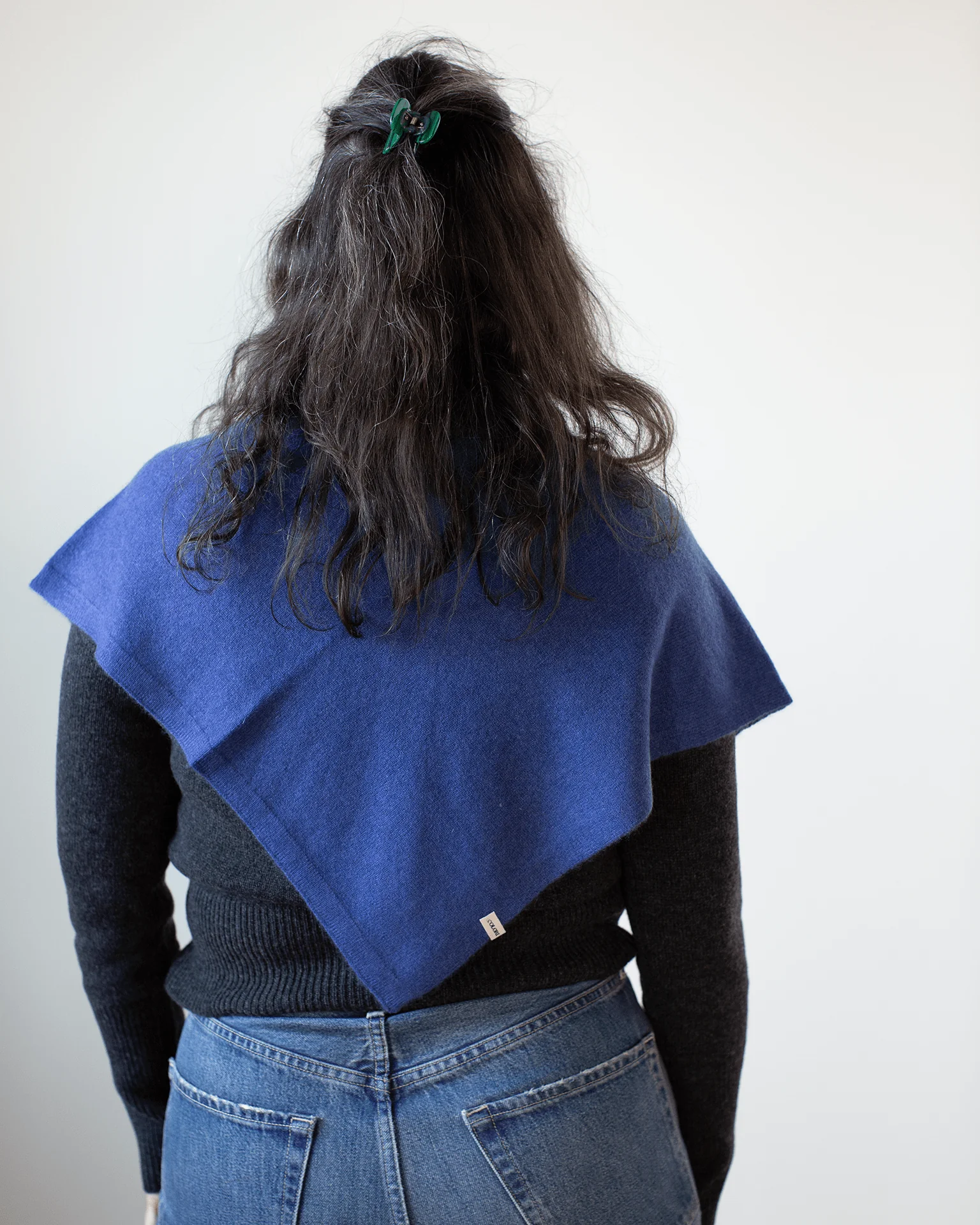 Large Triangle Bandana in Neptune - Image 2