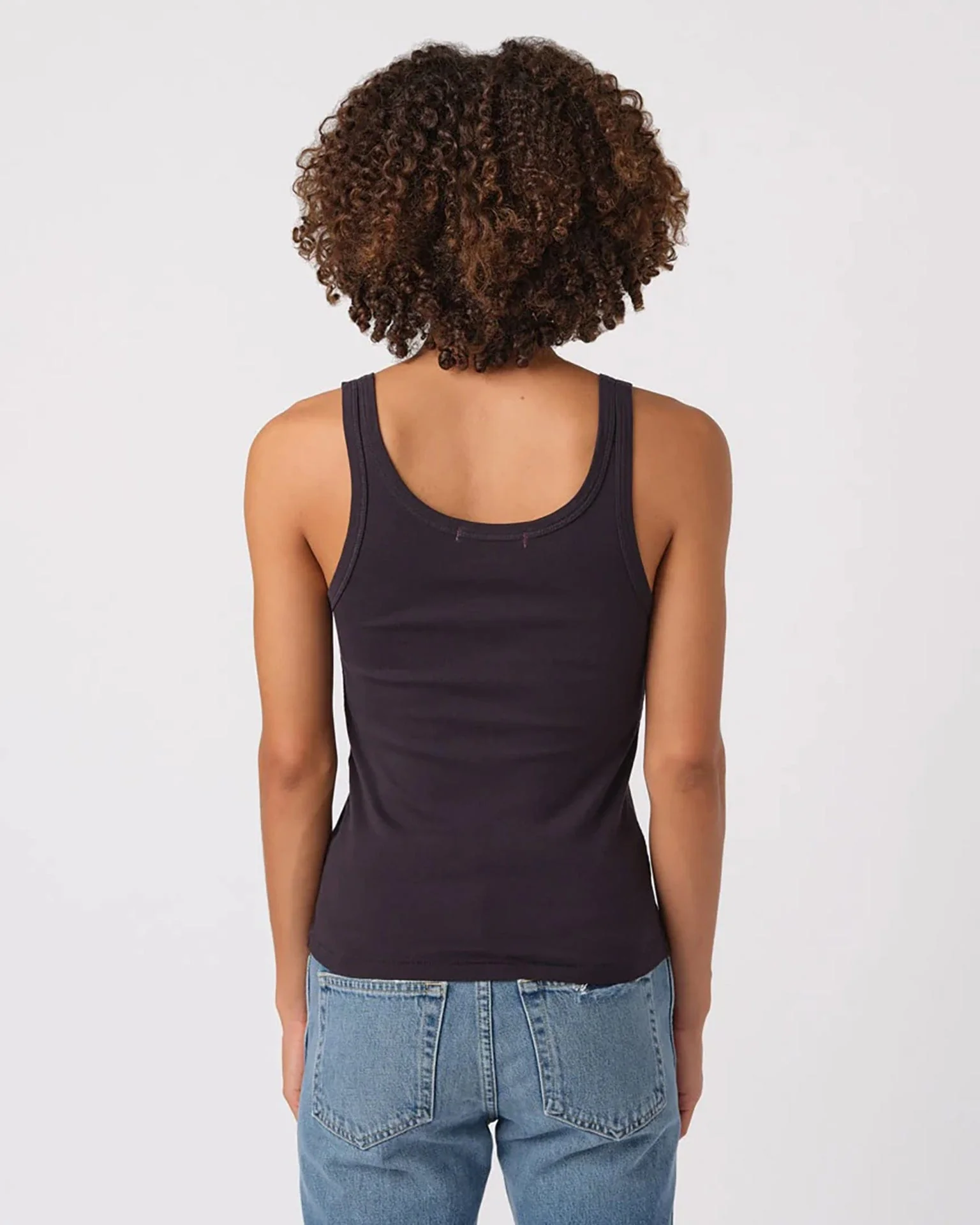 Layering Tank in Vintage Black - Image 2