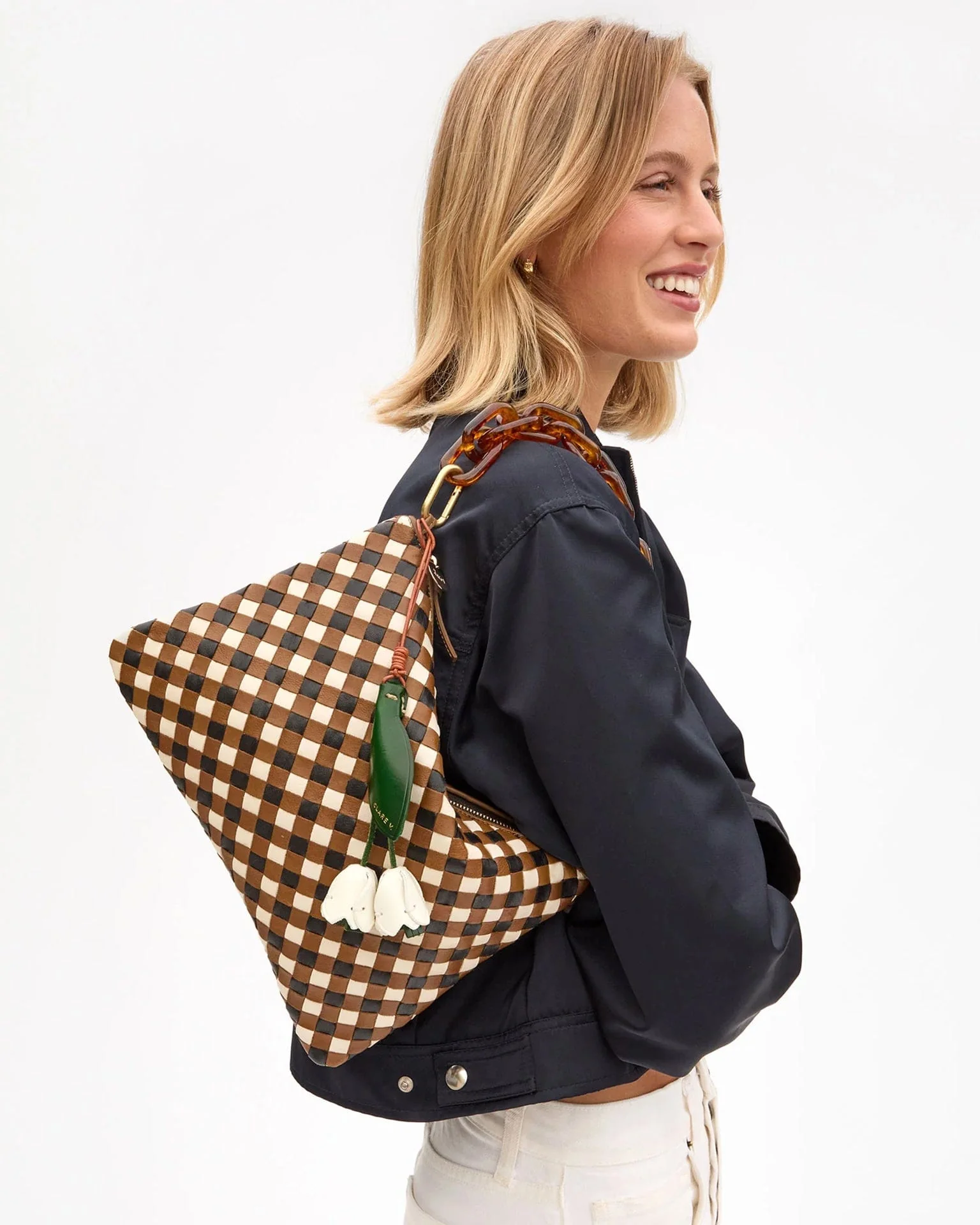 Le Fleur FOB in Evergreen/Cream - Image 2