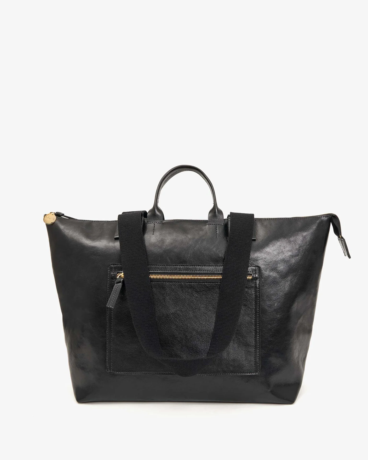 Le Zip Sac - Rustique w/ Travel Pocket in Black