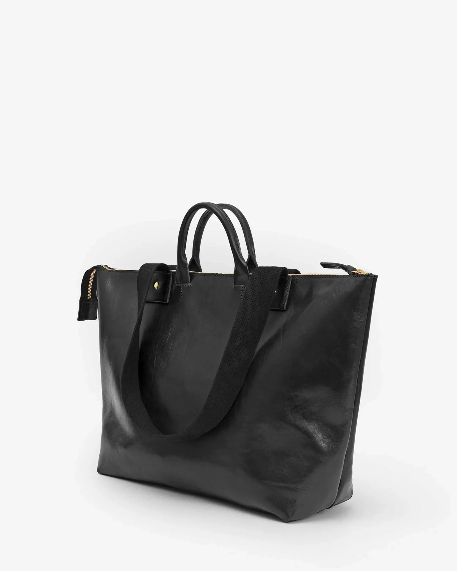 Le Zip Sac - Rustique w/ Travel Pocket in Black - Image 3