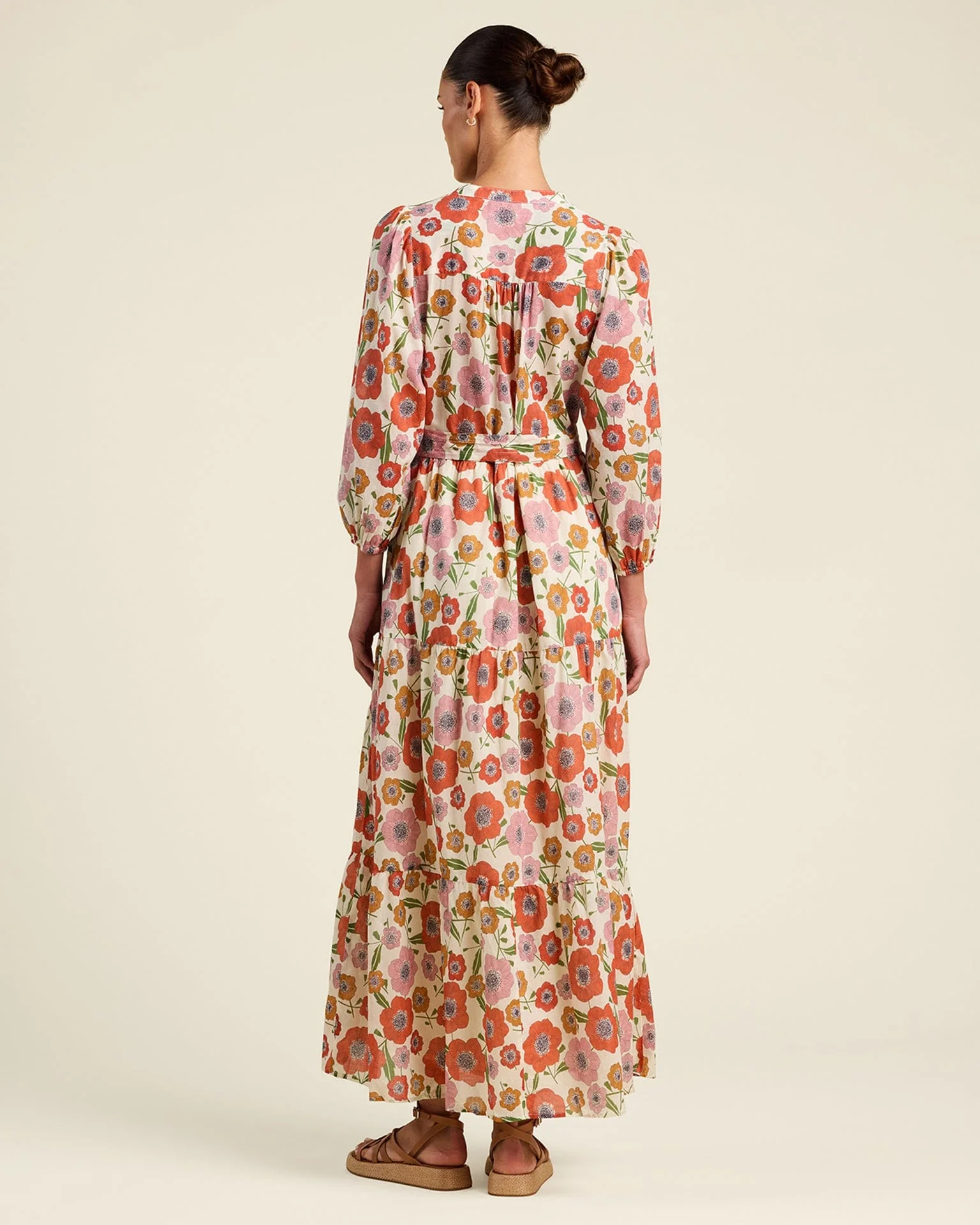 Lia Dress in Poppy Costa - Image 5