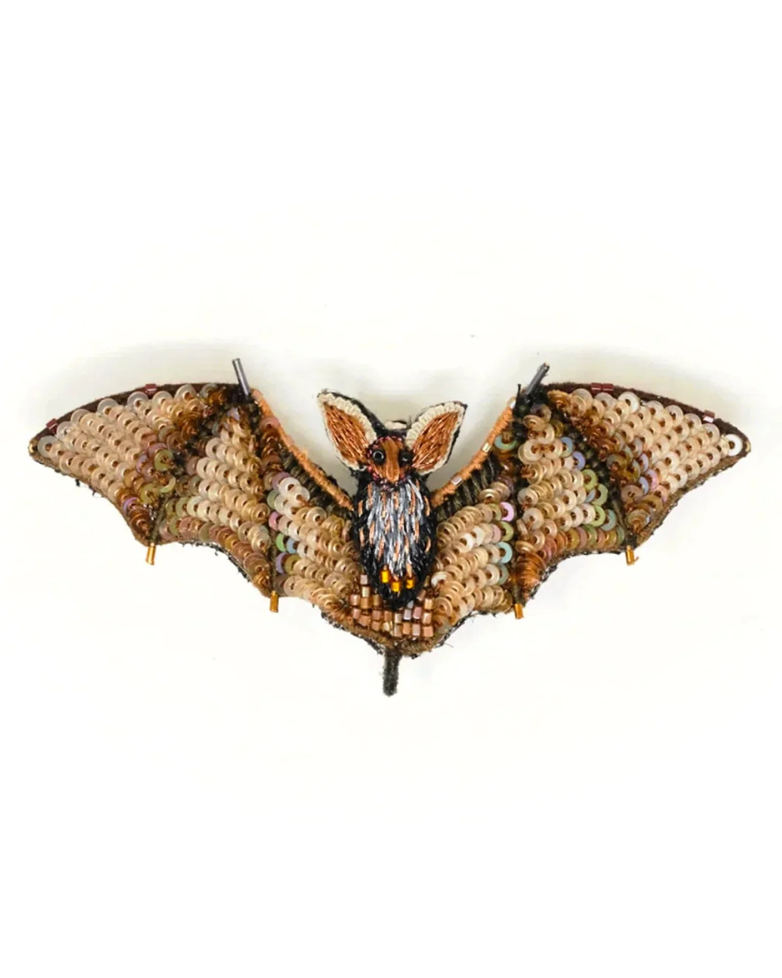 Long Eared Bat Brooch Pin