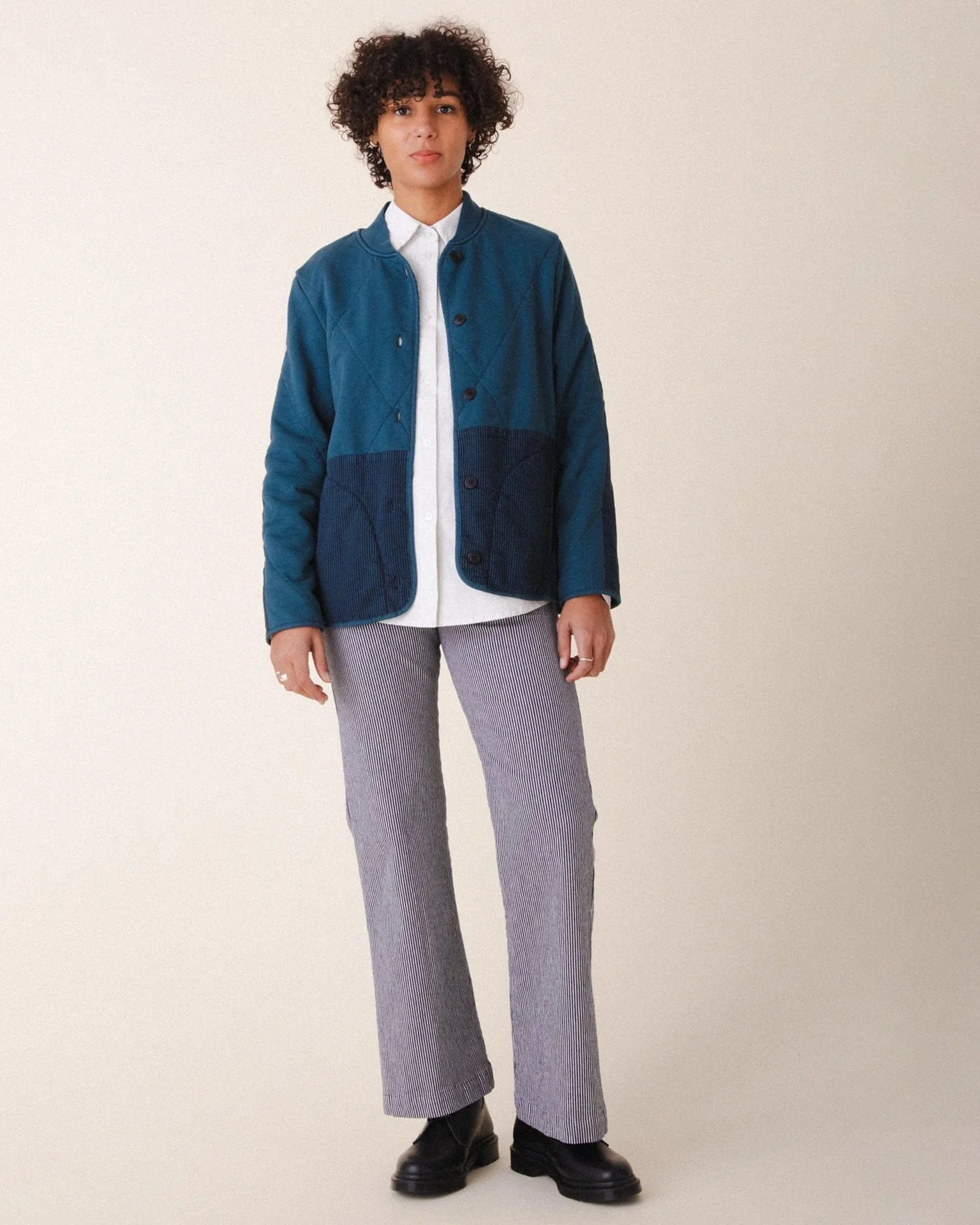 Long Smithy Pant in Oyster - Image 2