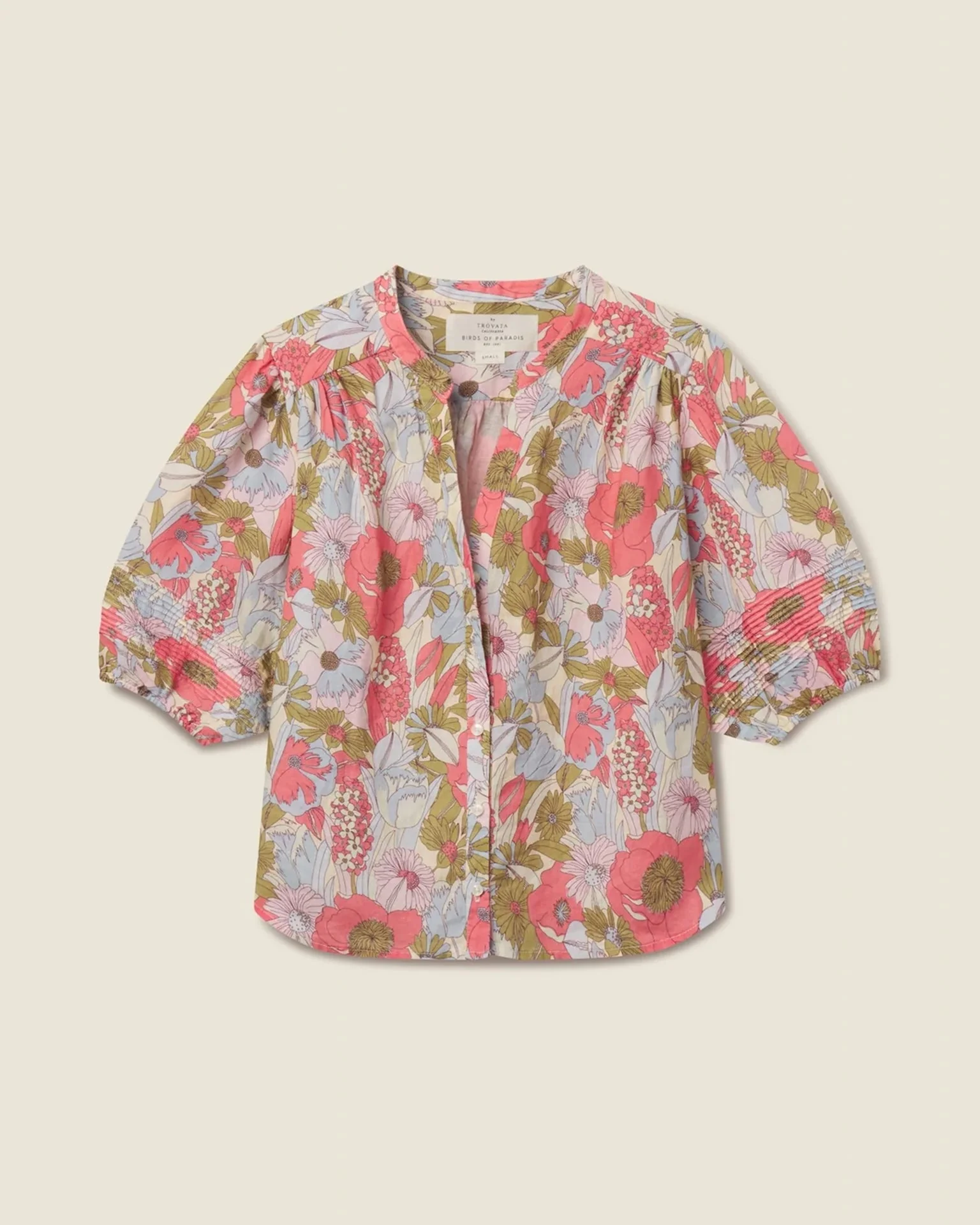 Loren Blouse in Tarsila Bloom