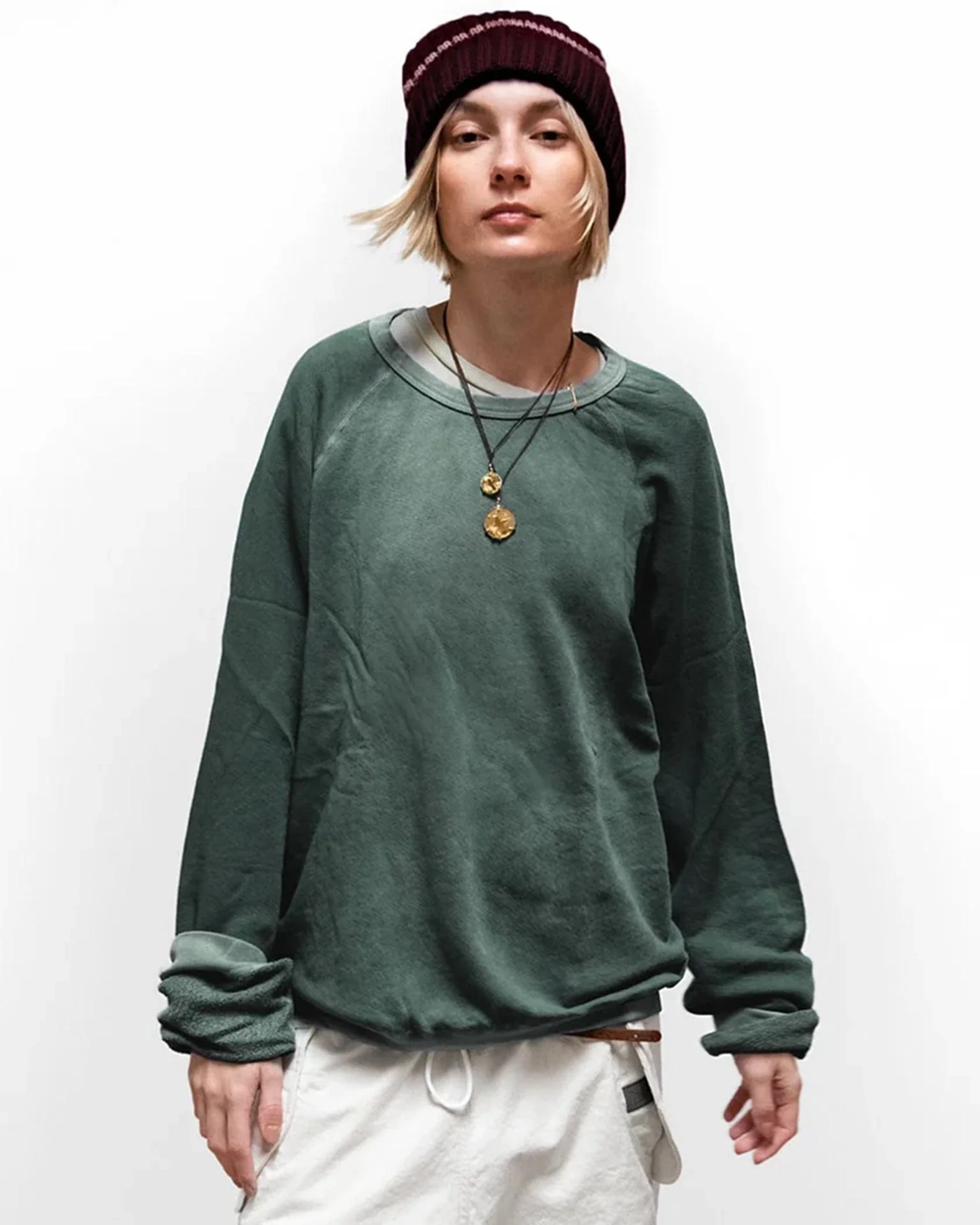 Lucky Rabbits Sweatshirt in Cactus Rabbit