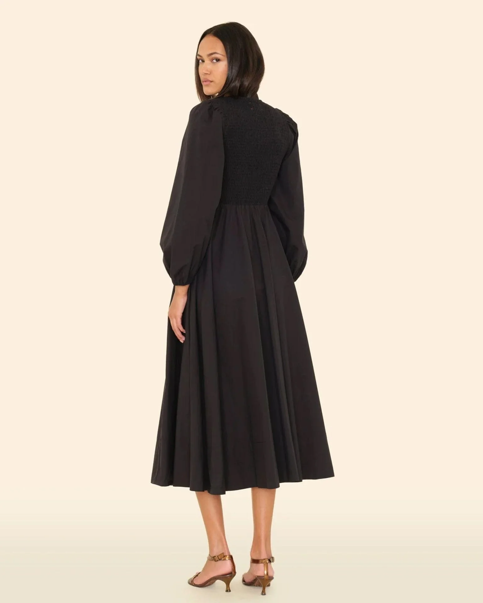 Luella Dress in Black - Image 3