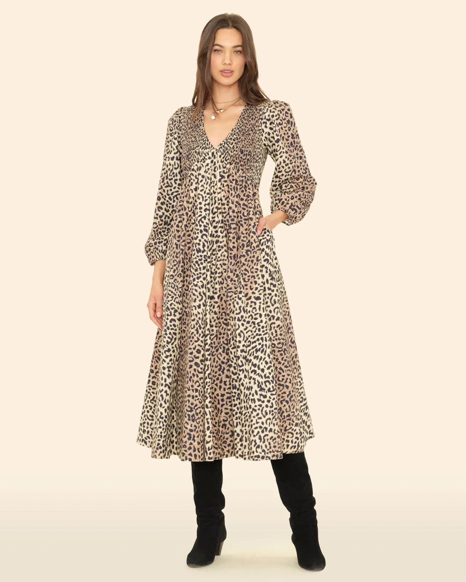 Luella Dress in Calico - Image 2