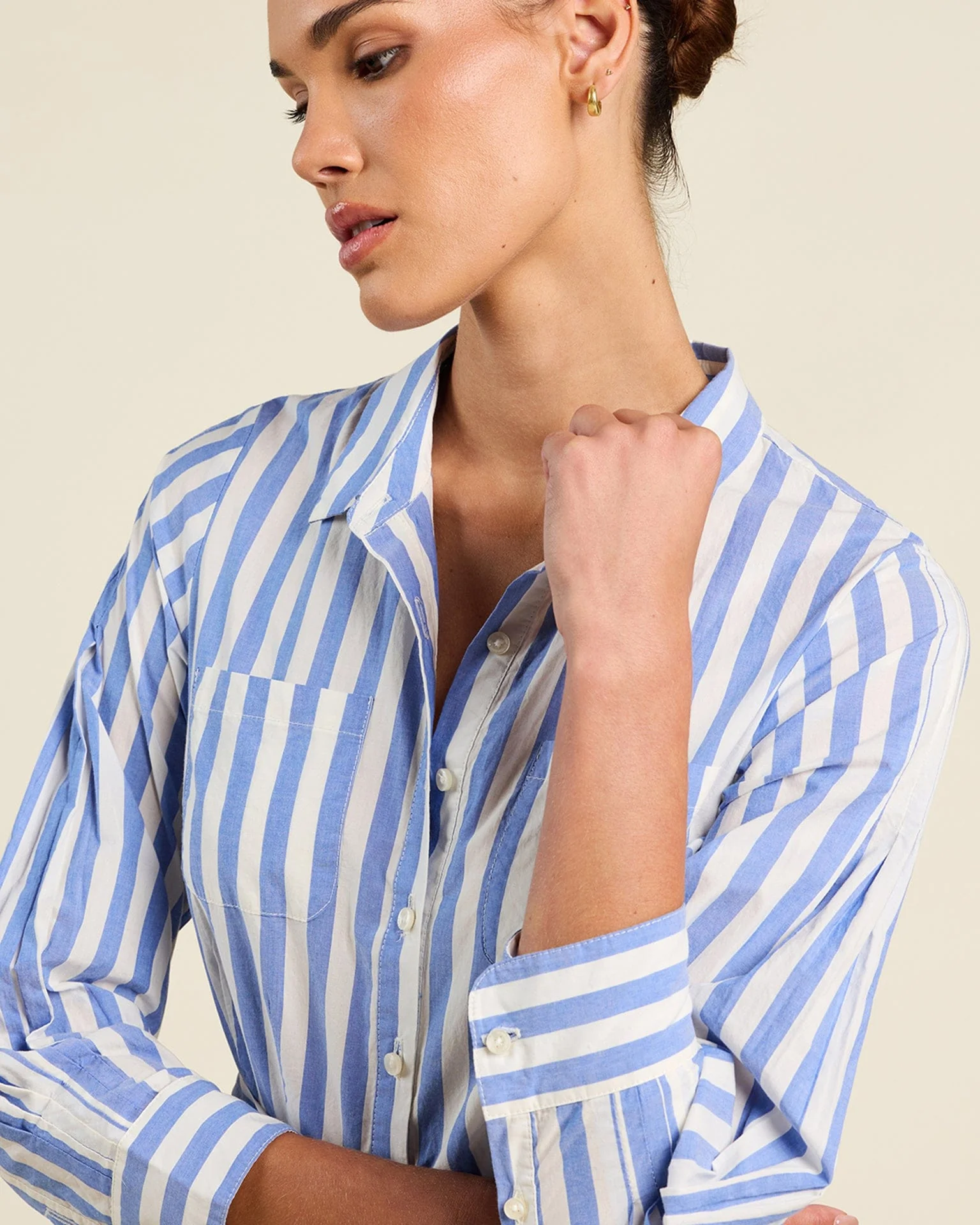 Luli Dress in Volpi Lines - Image 3