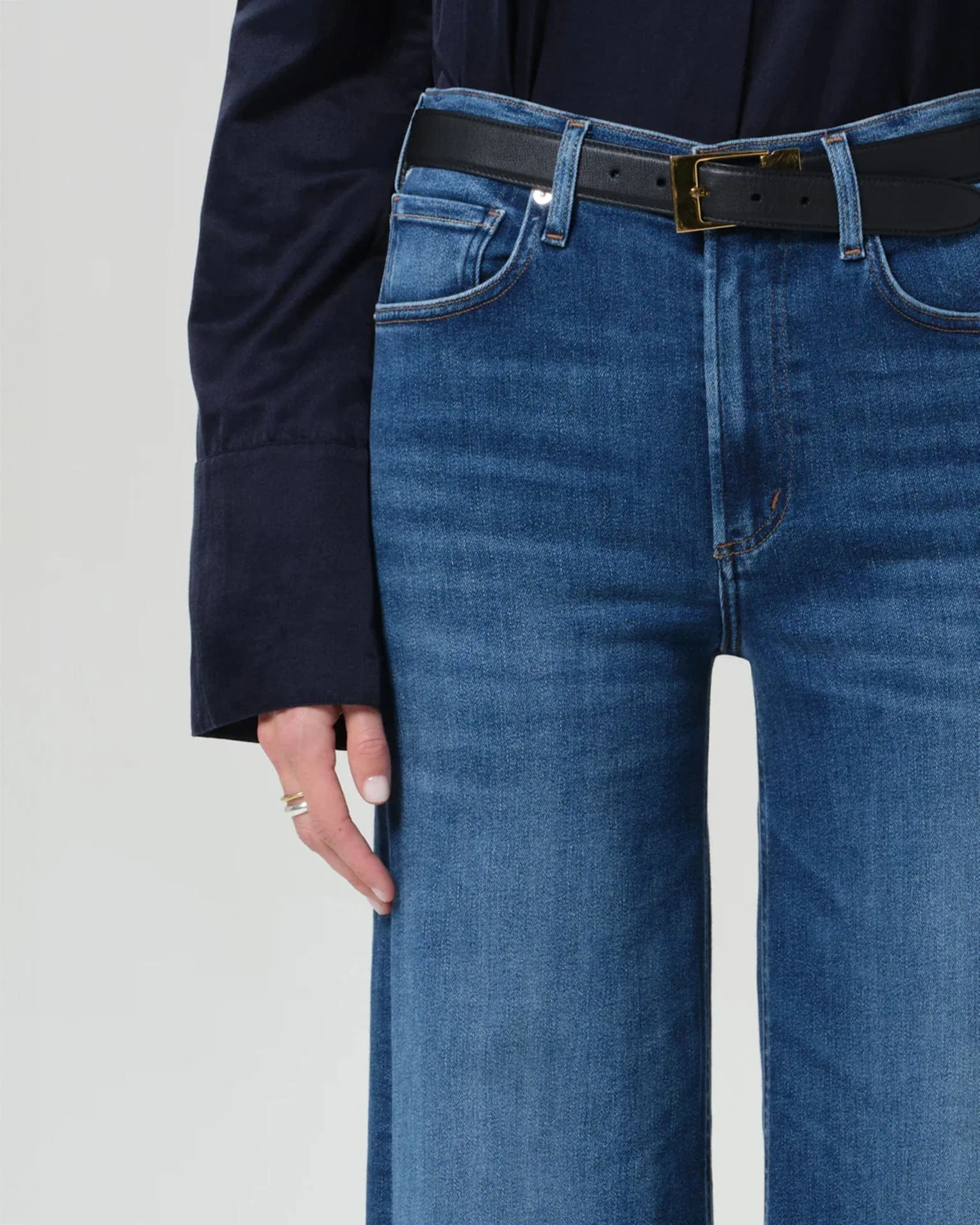 Lyra Long Wide Leg in Ambry - Image 3