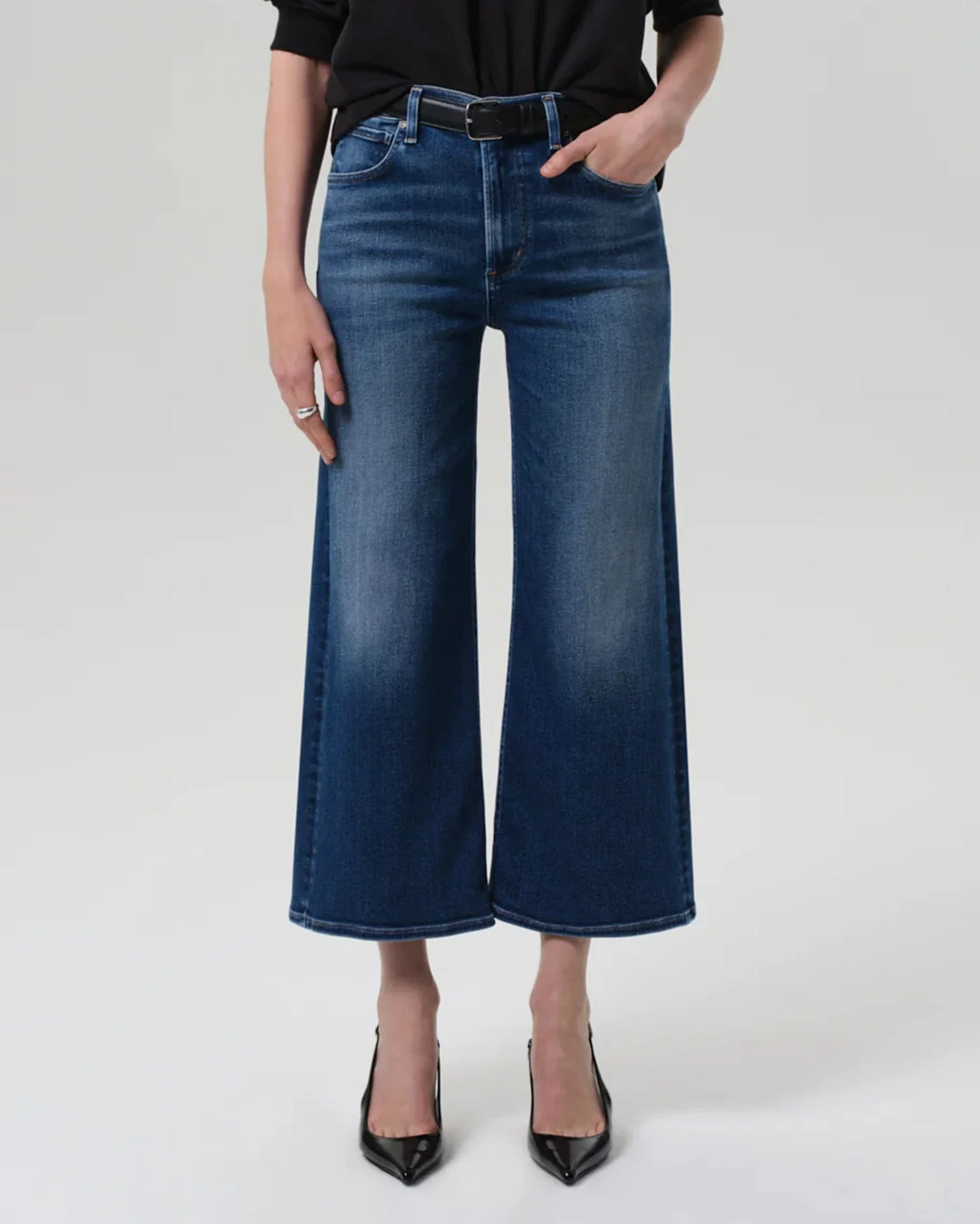Lyra Wide Leg Crop in Augusta