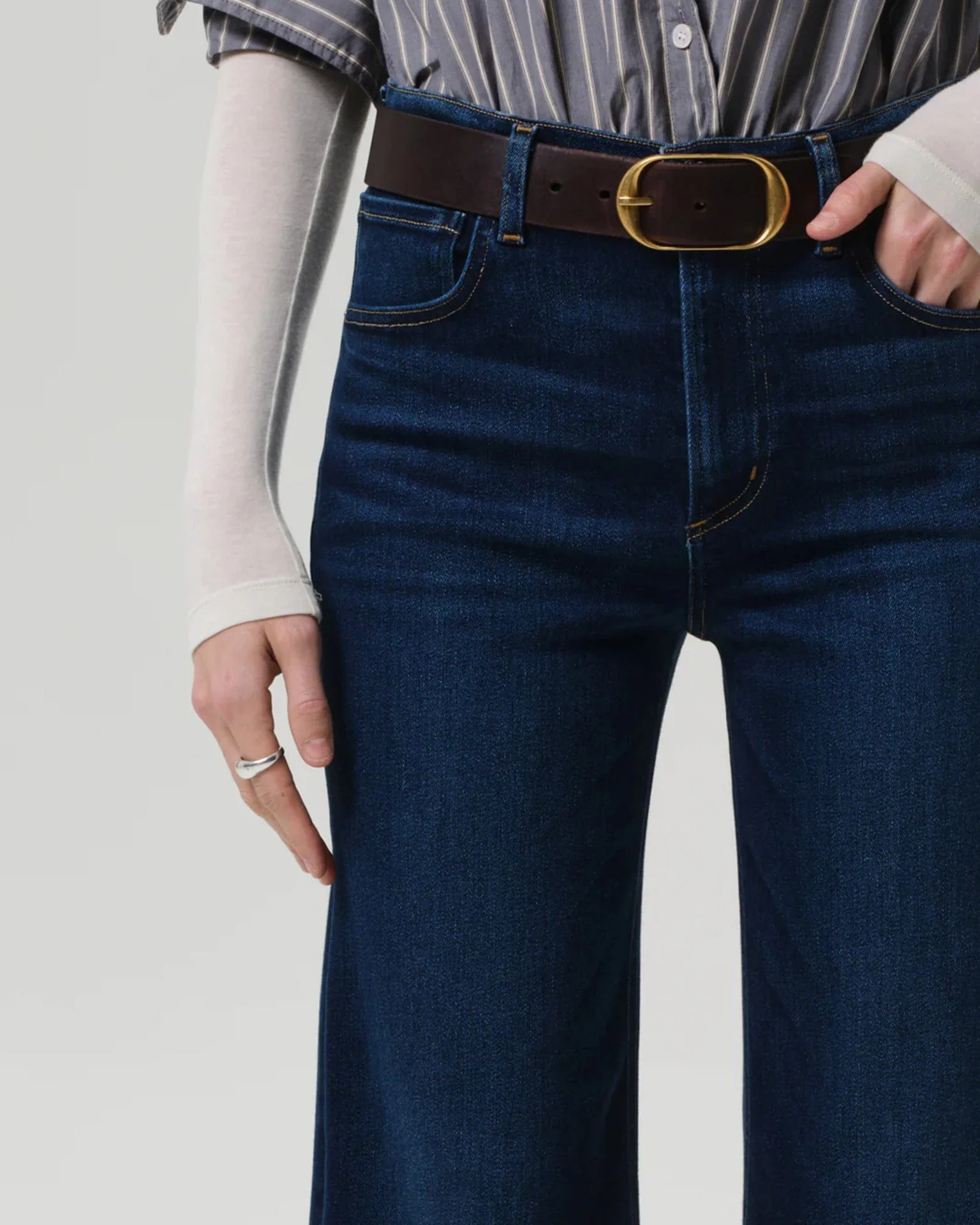 Lyra Wide Leg Crop in Dakota - Image 3
