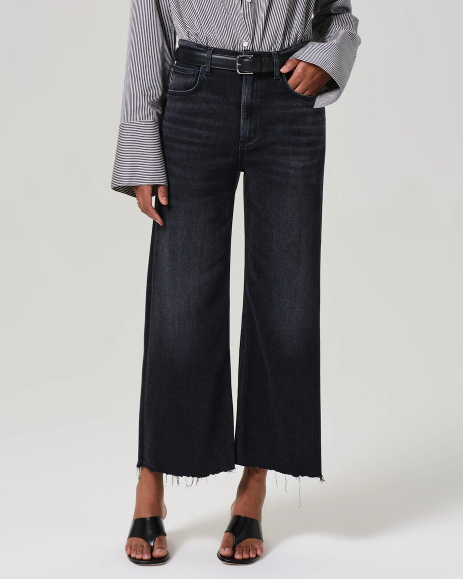 Lyra Wide Leg Crop in Medallion