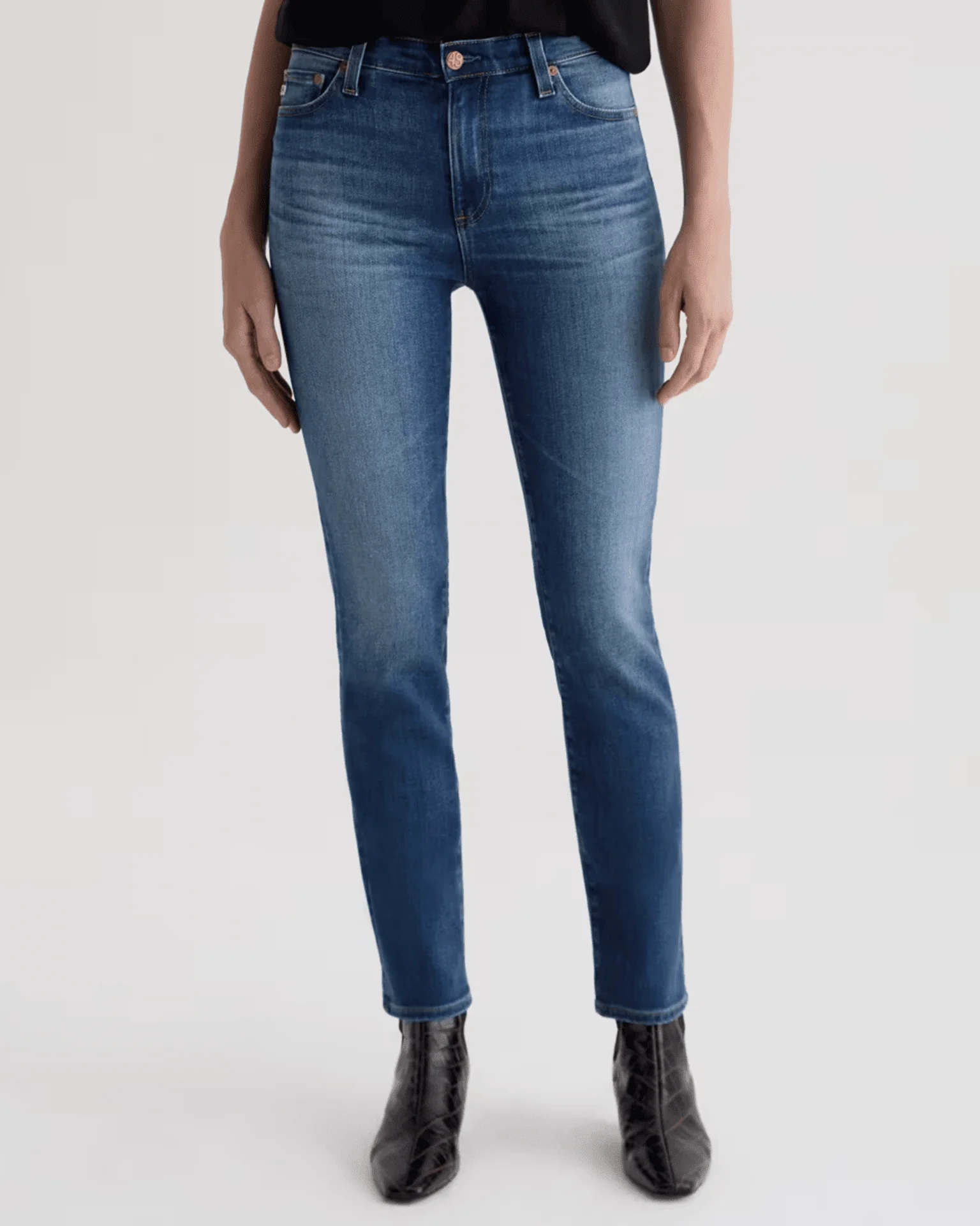 Mari Mid Rise Slim Straight in 12Ys Assumption