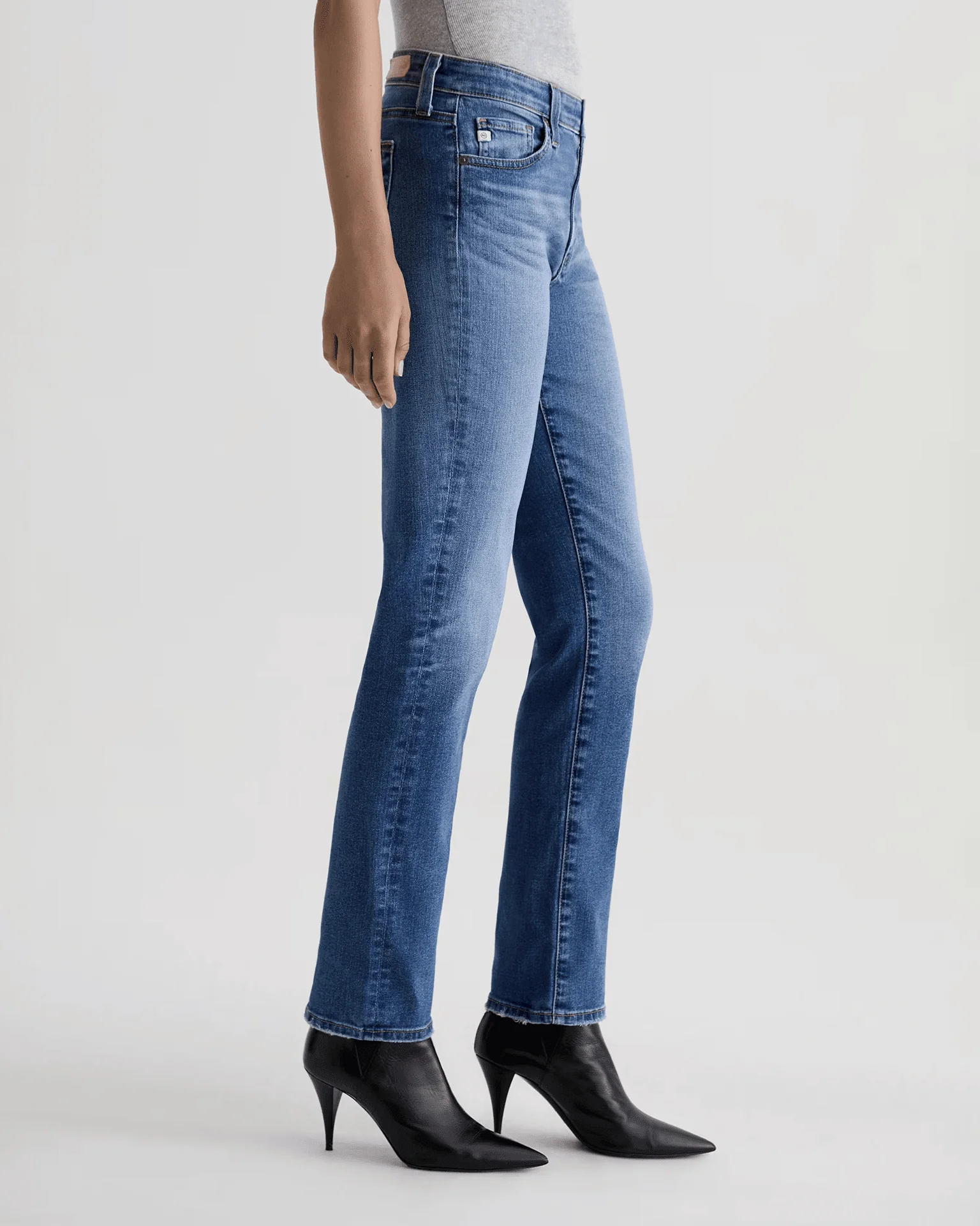 Mari Mid Rise Slim Straight in Tinseltown - Image 4