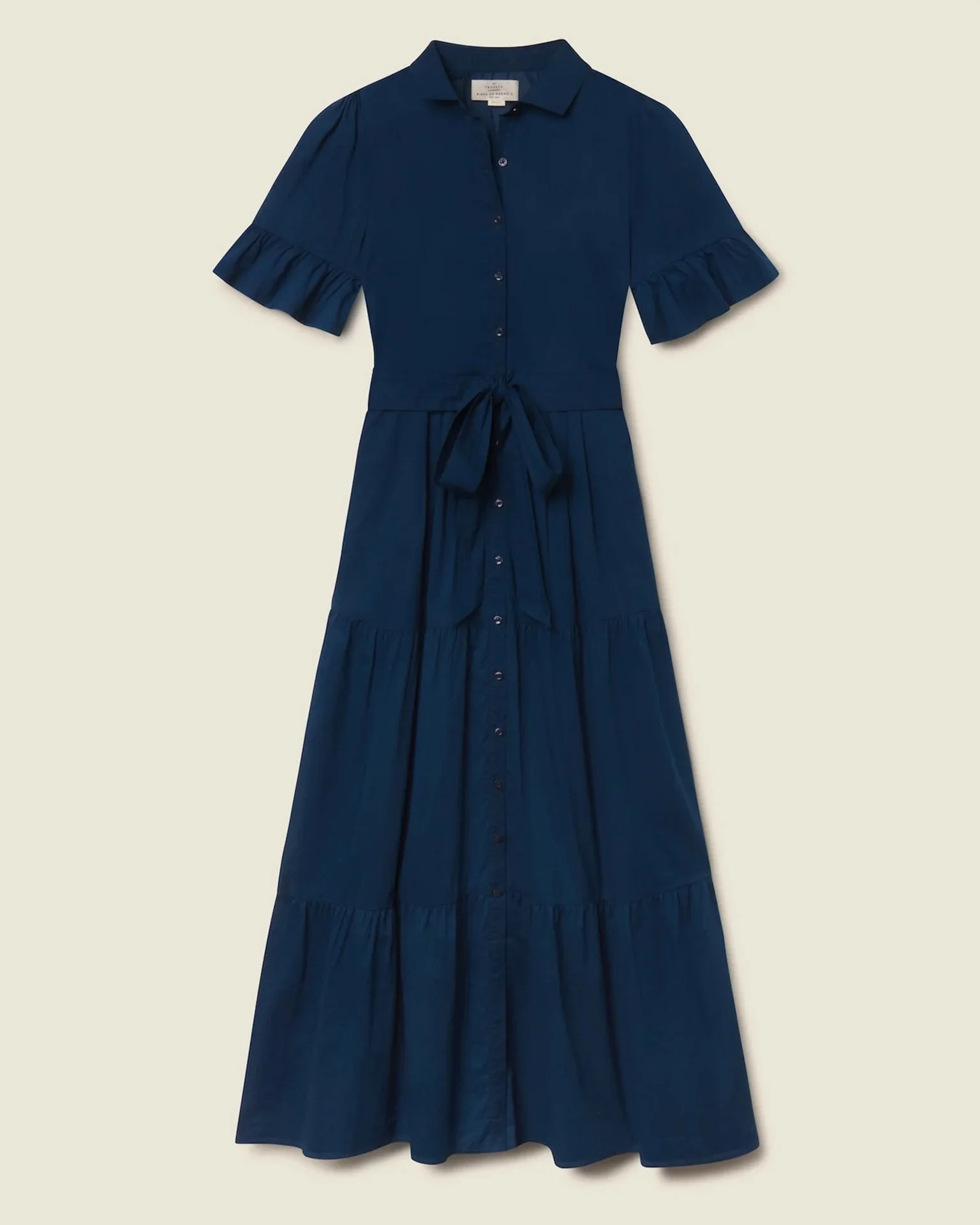 Martine Dress in Laguna Navy - Image 5