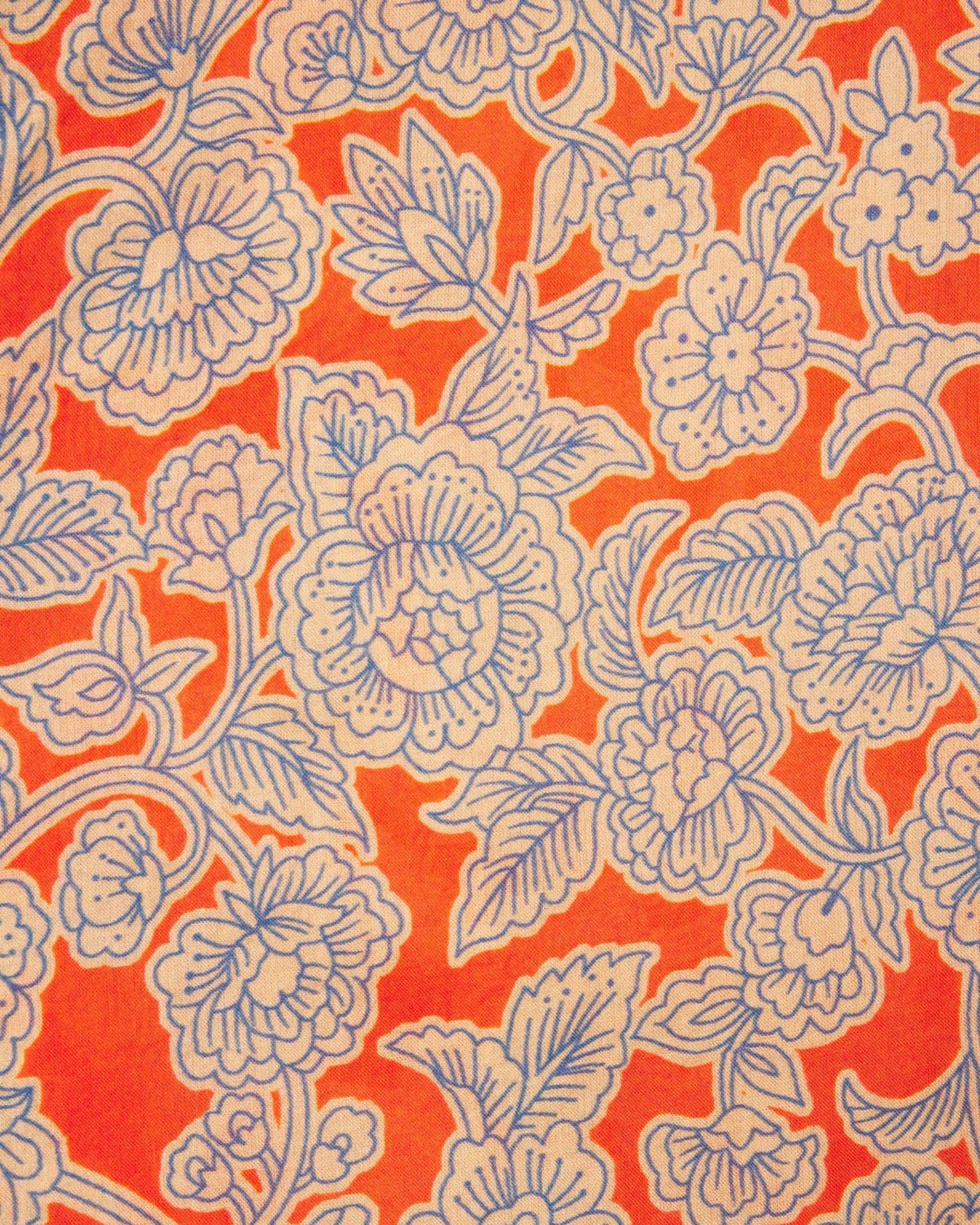 Martine Dress in Vermillion Vine - Image 5