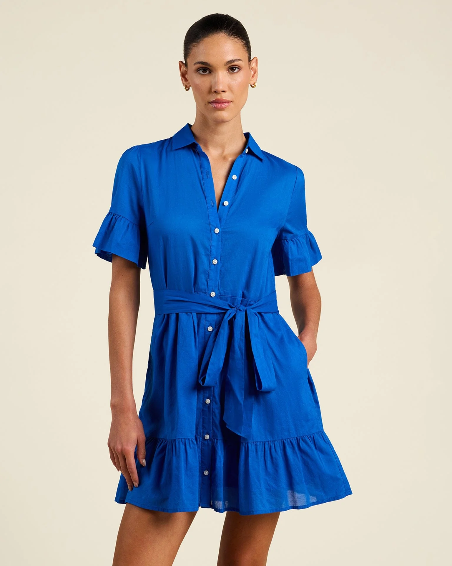Martinique Dress in Cobalto - Image 2