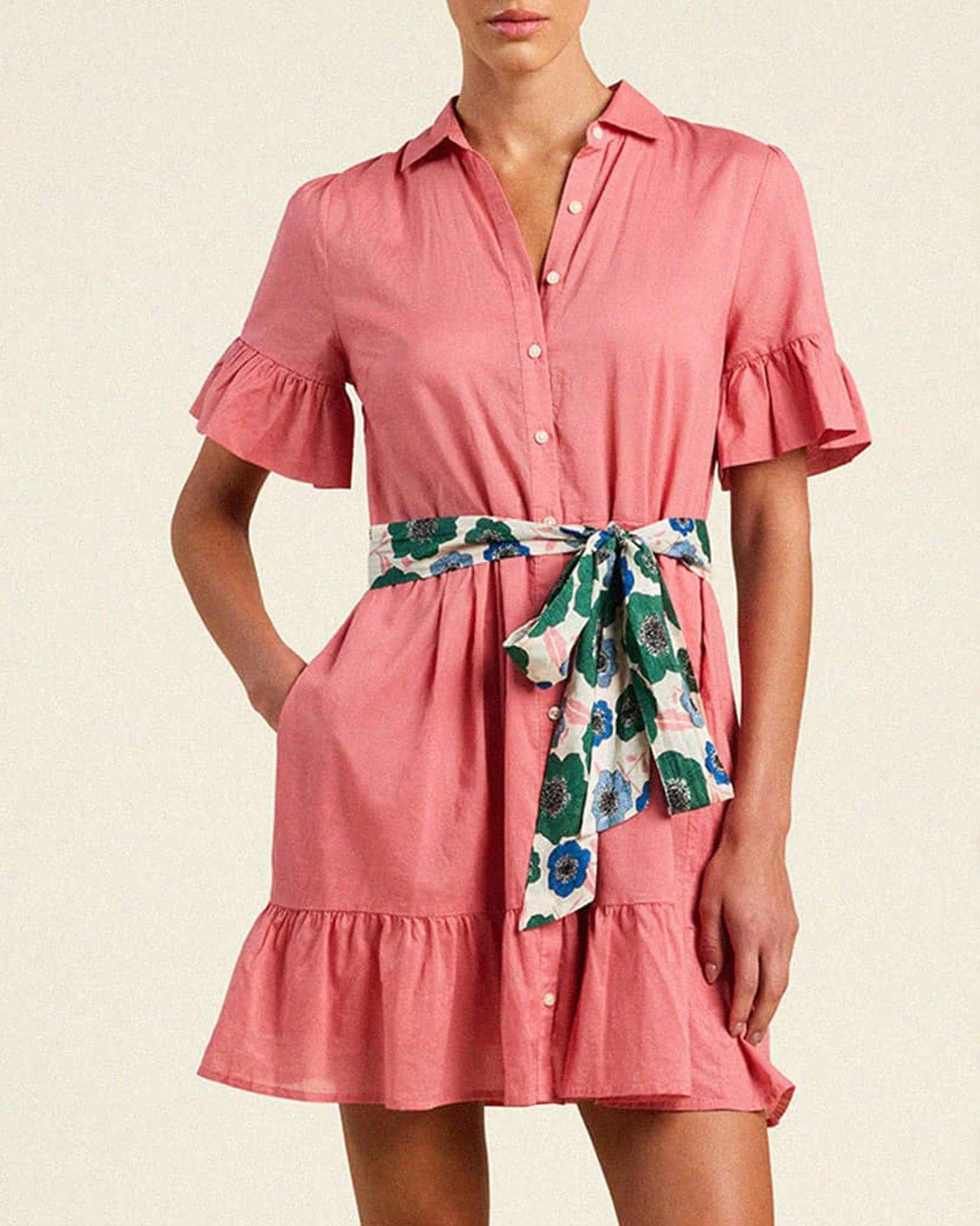 Martinique Dress in Rosada - Image 2