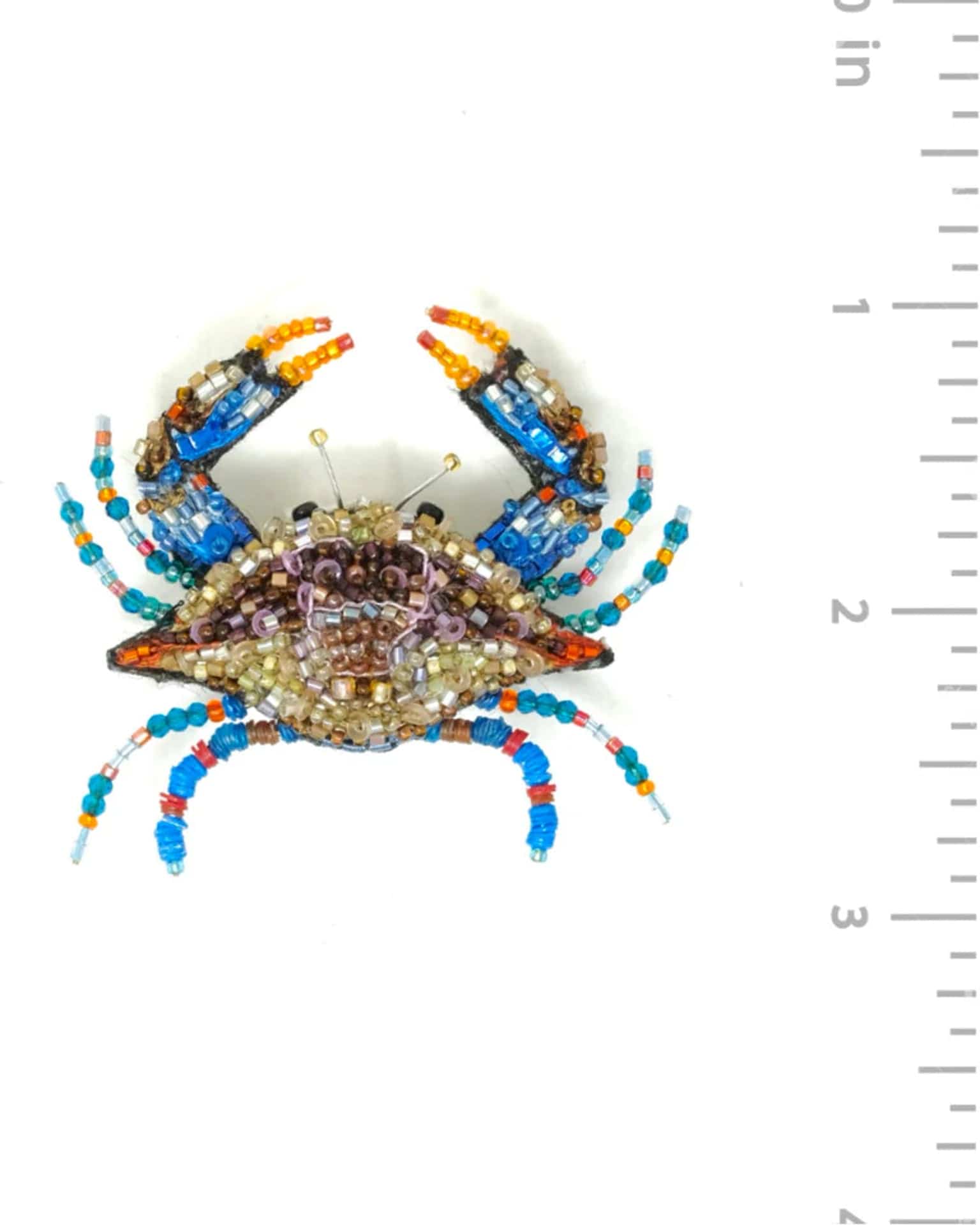 Maryland Crab Brooch Pin - Image 3