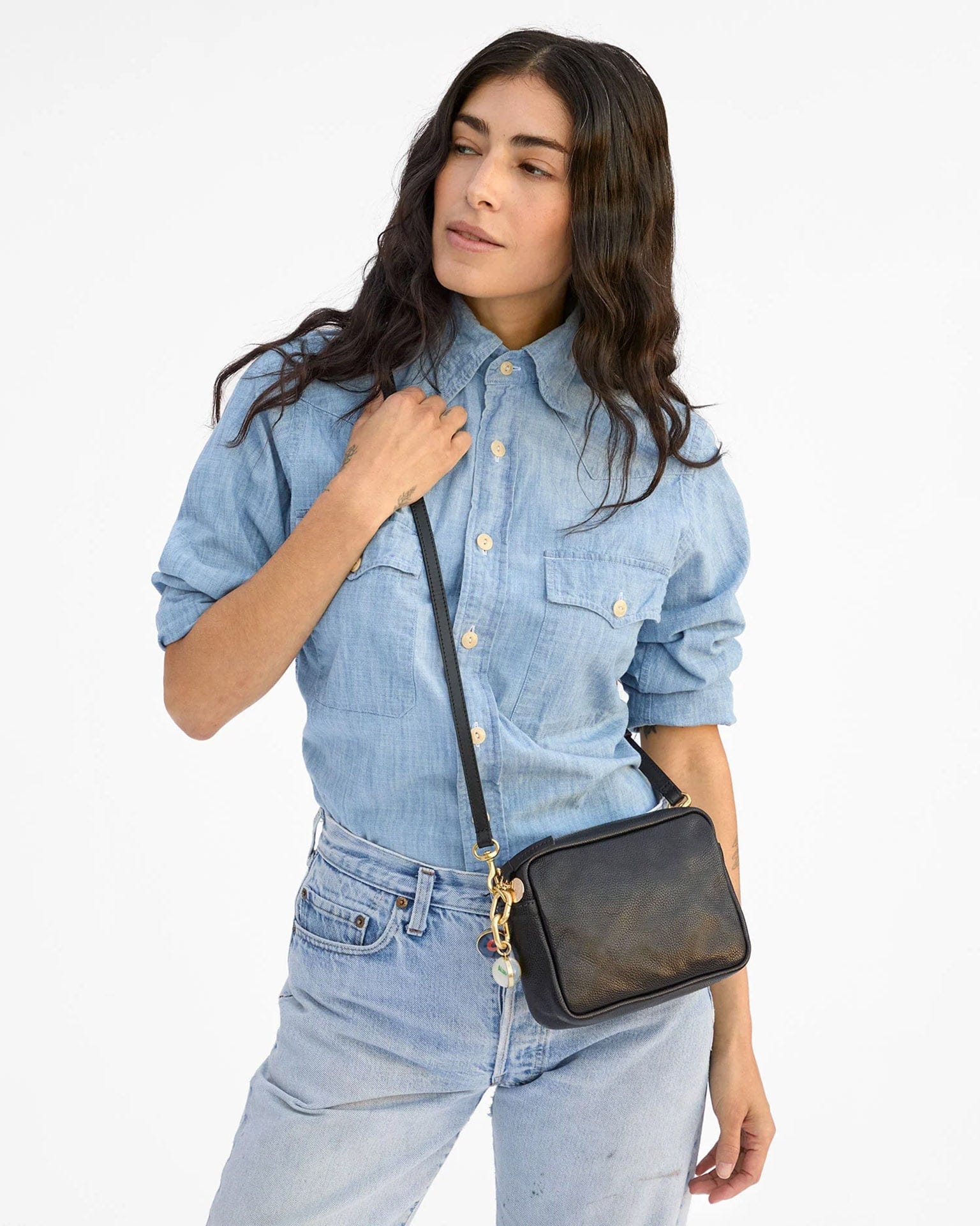 Midi Sac - Petit Caviar in Black - Image 2
