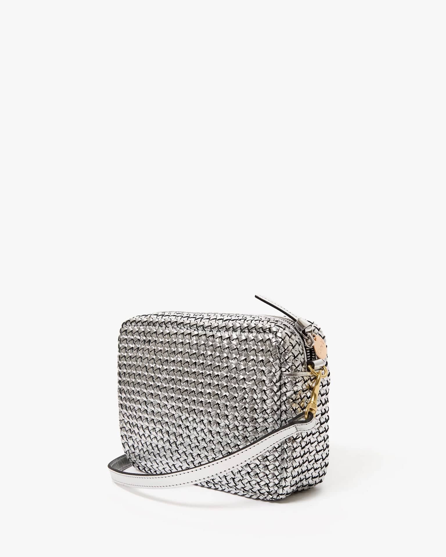 Midi Sac - Woven Etoile in Silver - Image 3