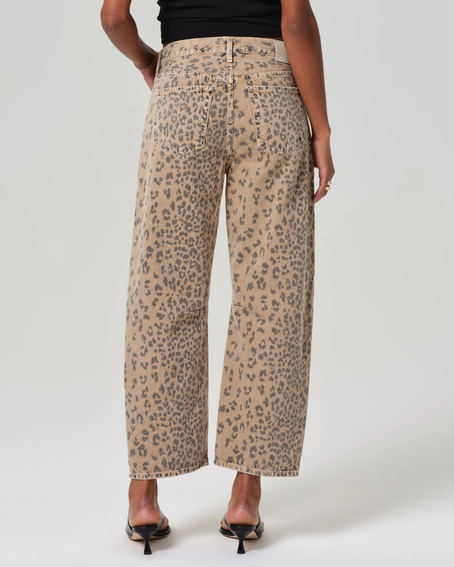 Miro Relaxed Jean in Natural Cheetah - Image 6