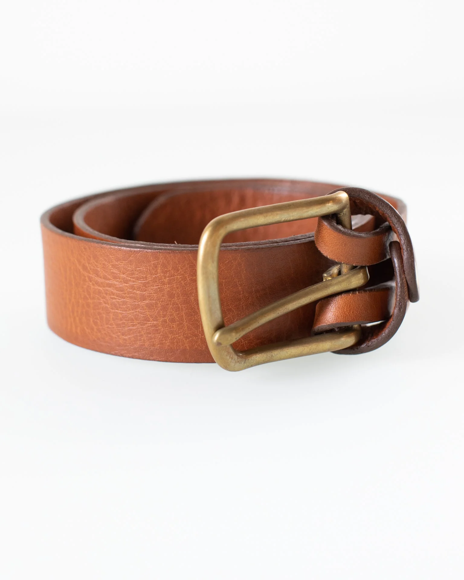 Mon Senor Belt in Tobacco w/ Brass - Image 2