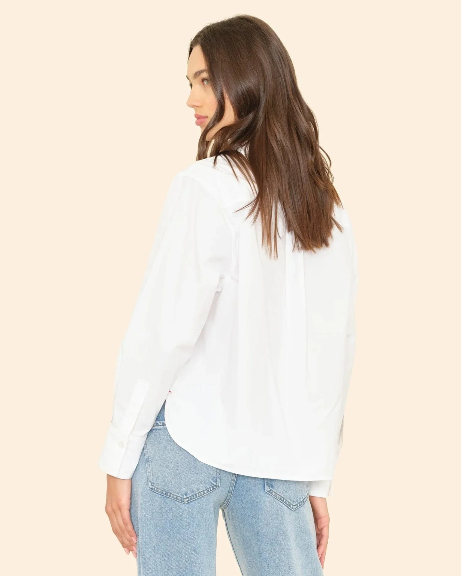 Monroe Shirt in White - Image 2
