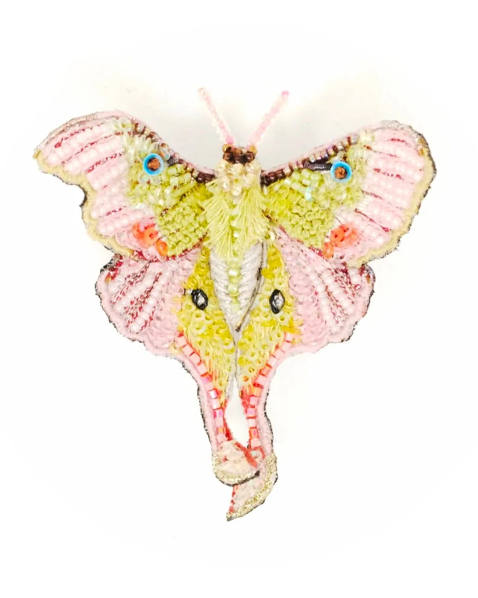 Moon Moth Brooch Pin