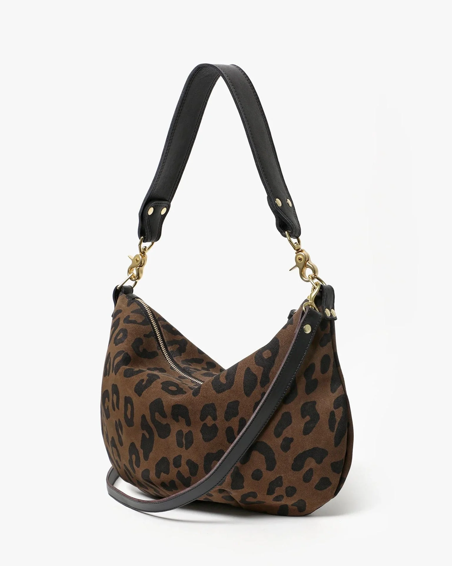 Moyen Messenger - Pablo Cat Suede in Cocoa - Image 3