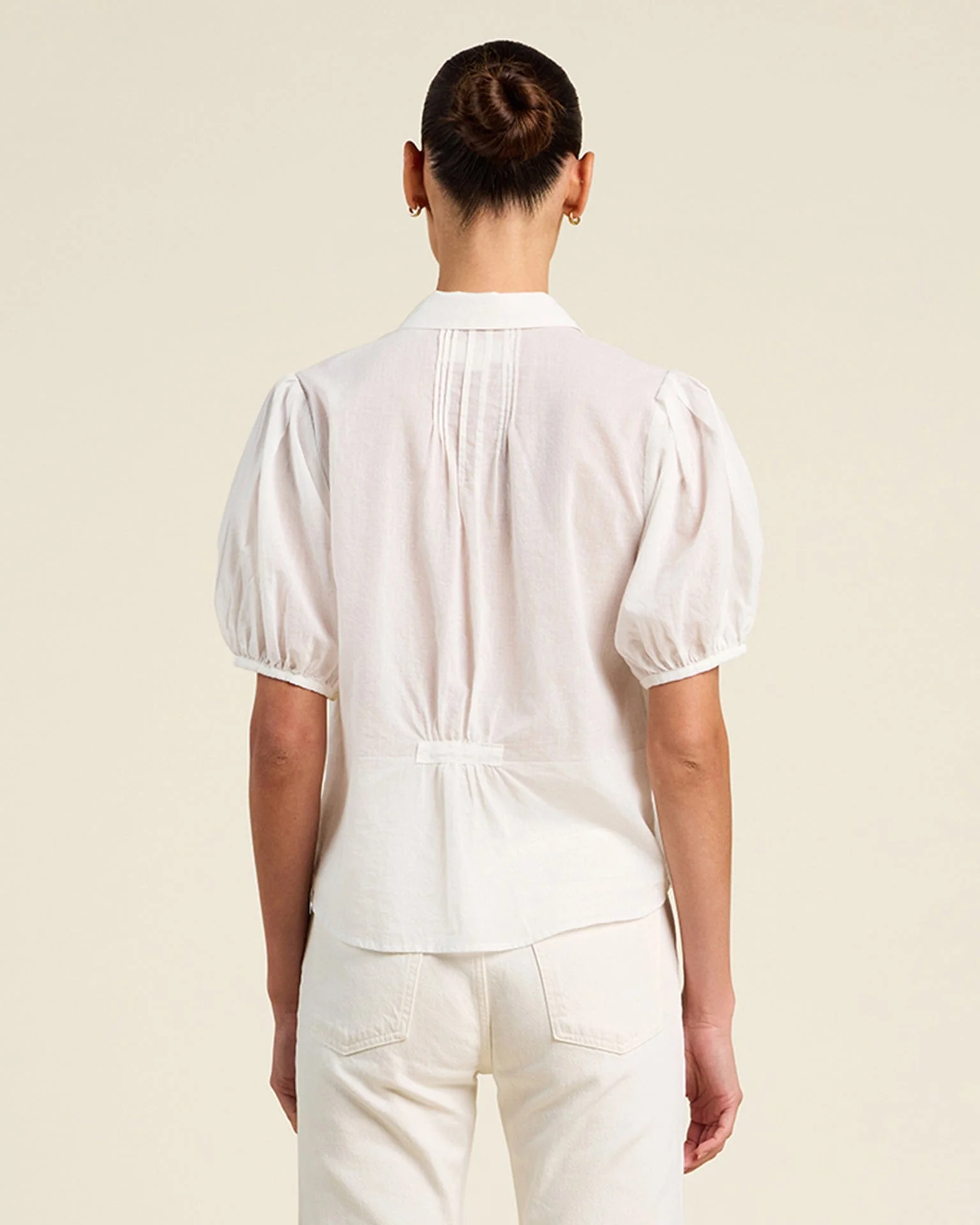 Nadine Blouse in White - Image 5
