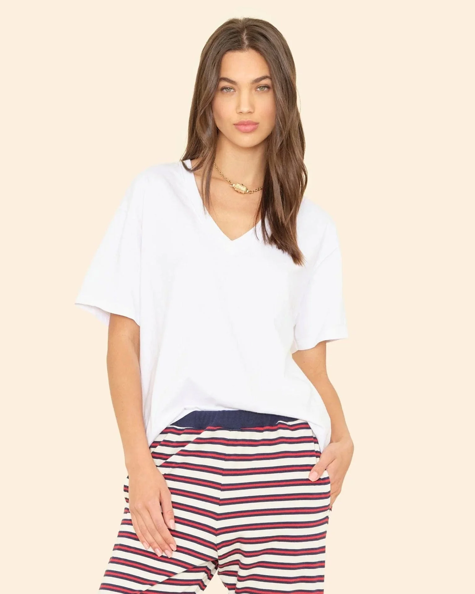 Nate Tee in White