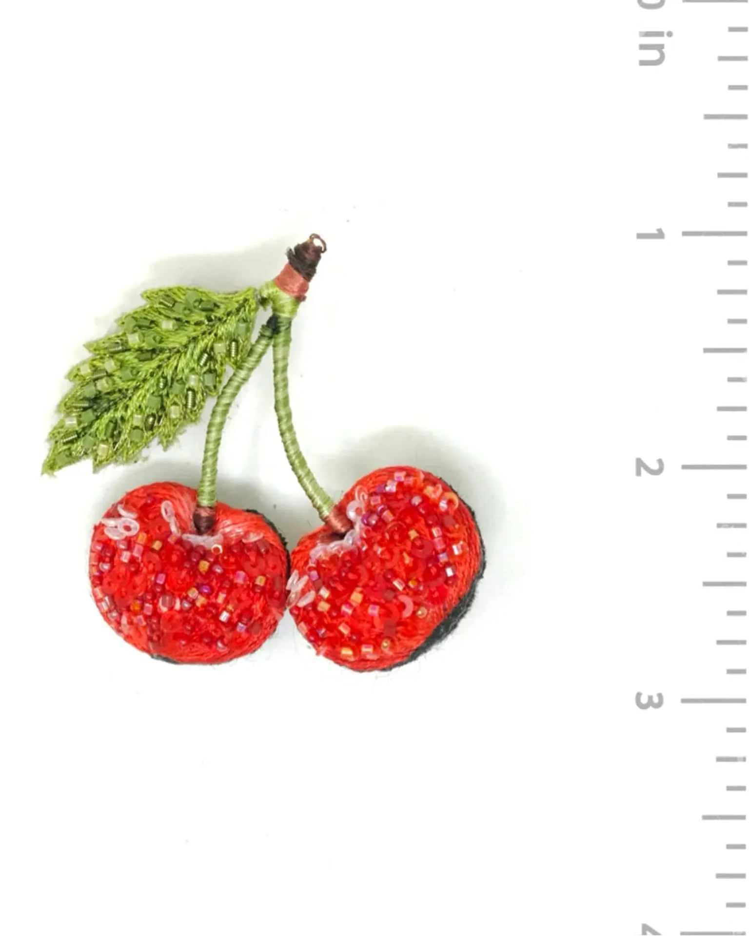 North Star Cherry Brooch Pin - Image 3